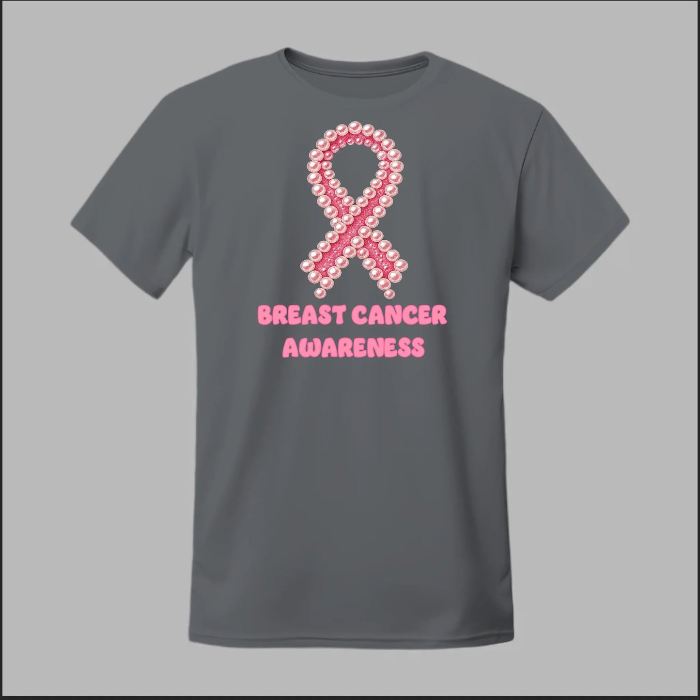 Breast Cancer Awareness Pearls Tee