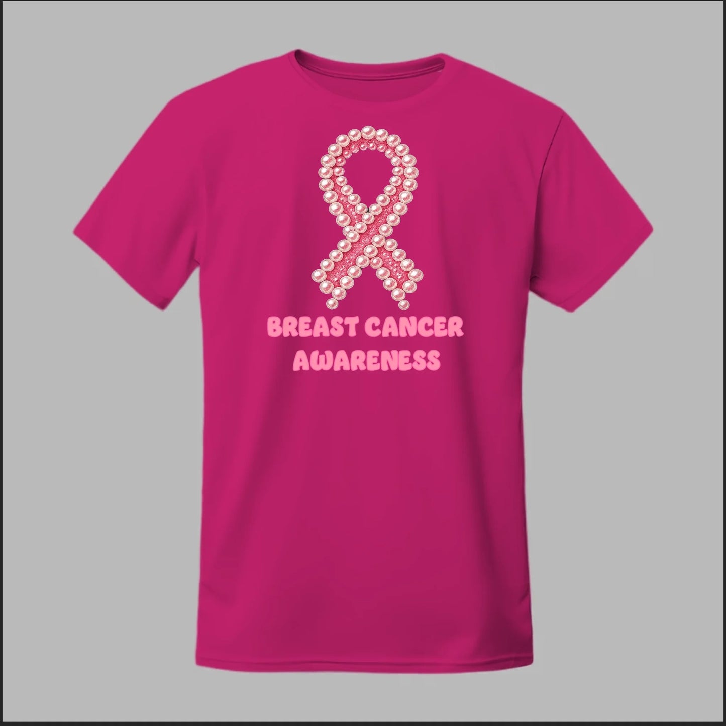 Breast Cancer Awareness Pearls Tee