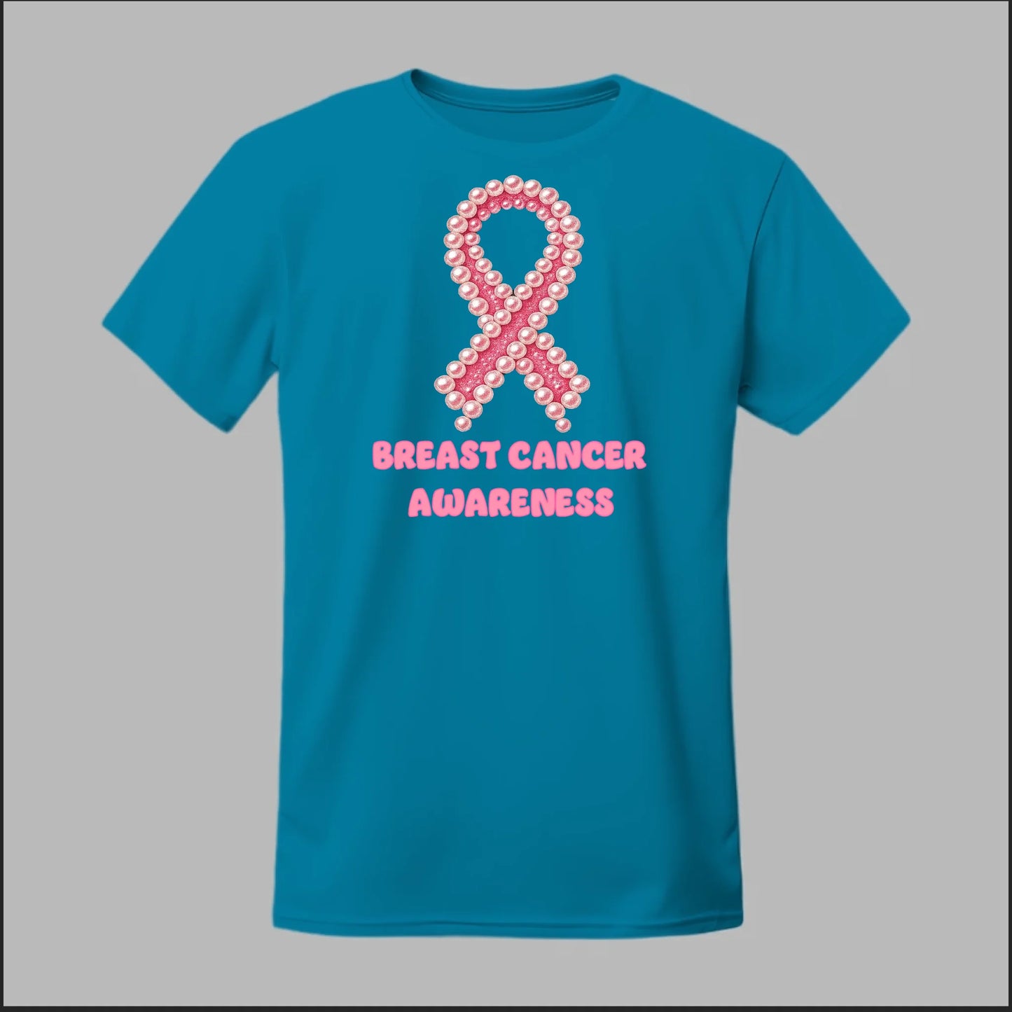 Breast Cancer Awareness Pearls Tee