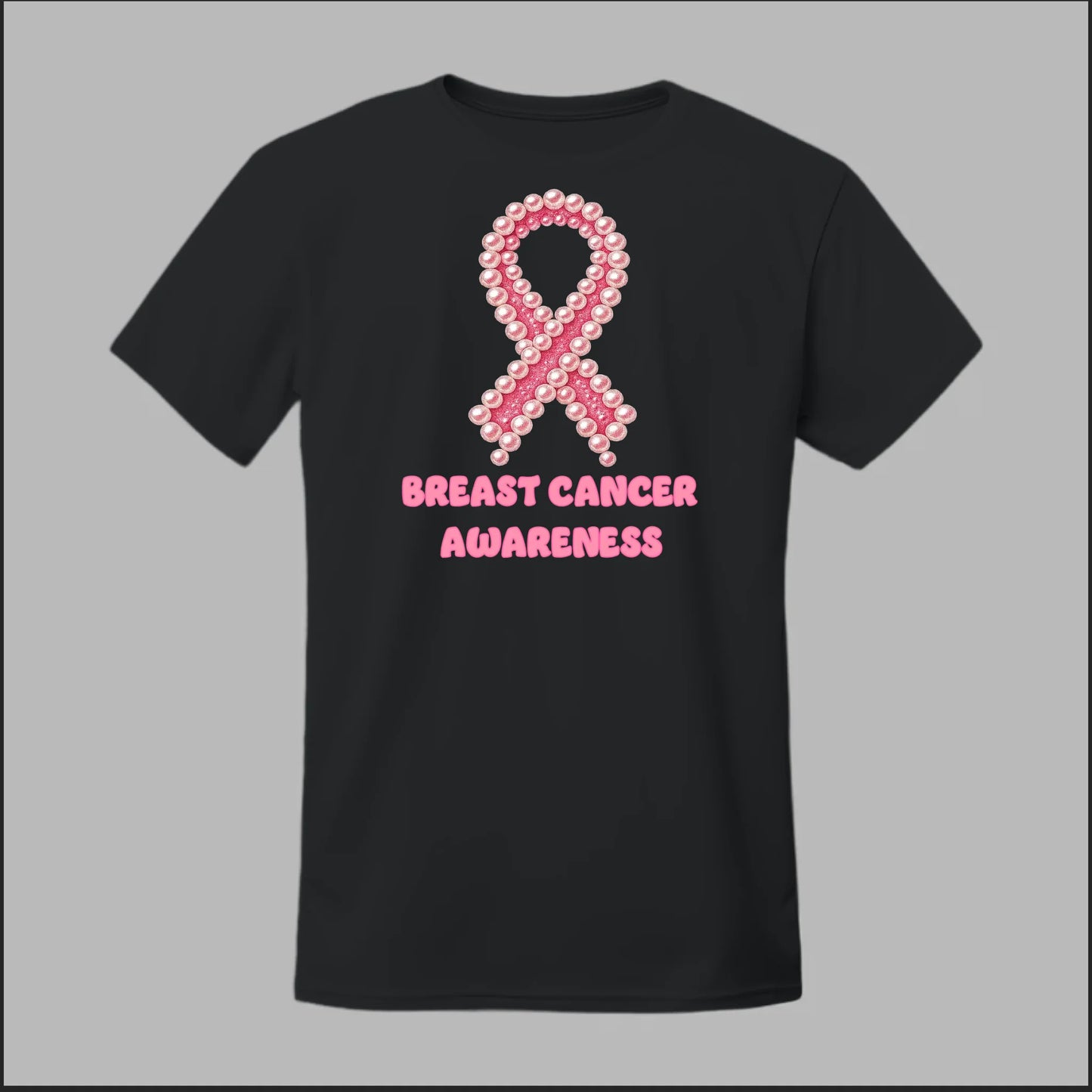 Breast Cancer Awareness Pearls Tee