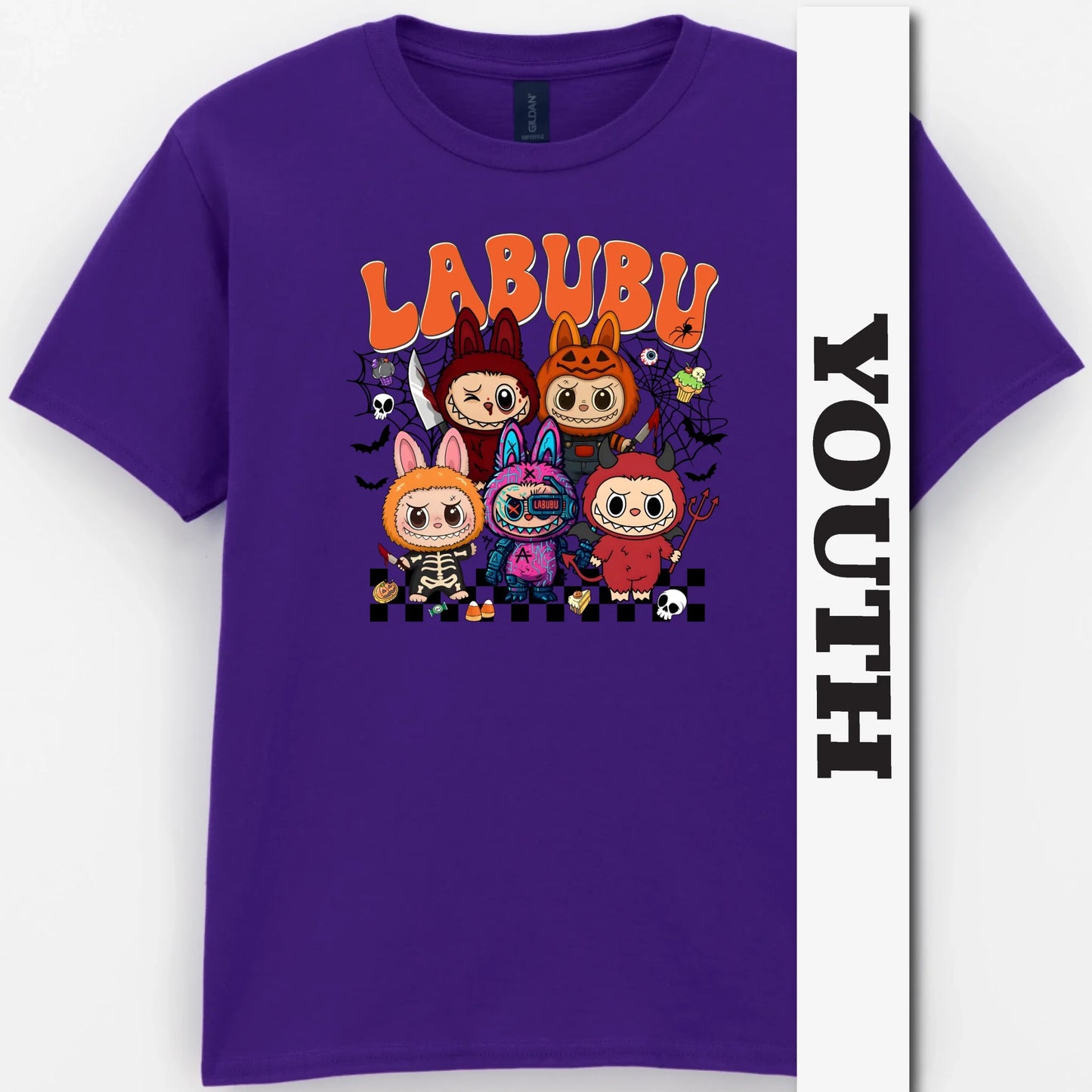 A Labubu Halloween Youth Shirt