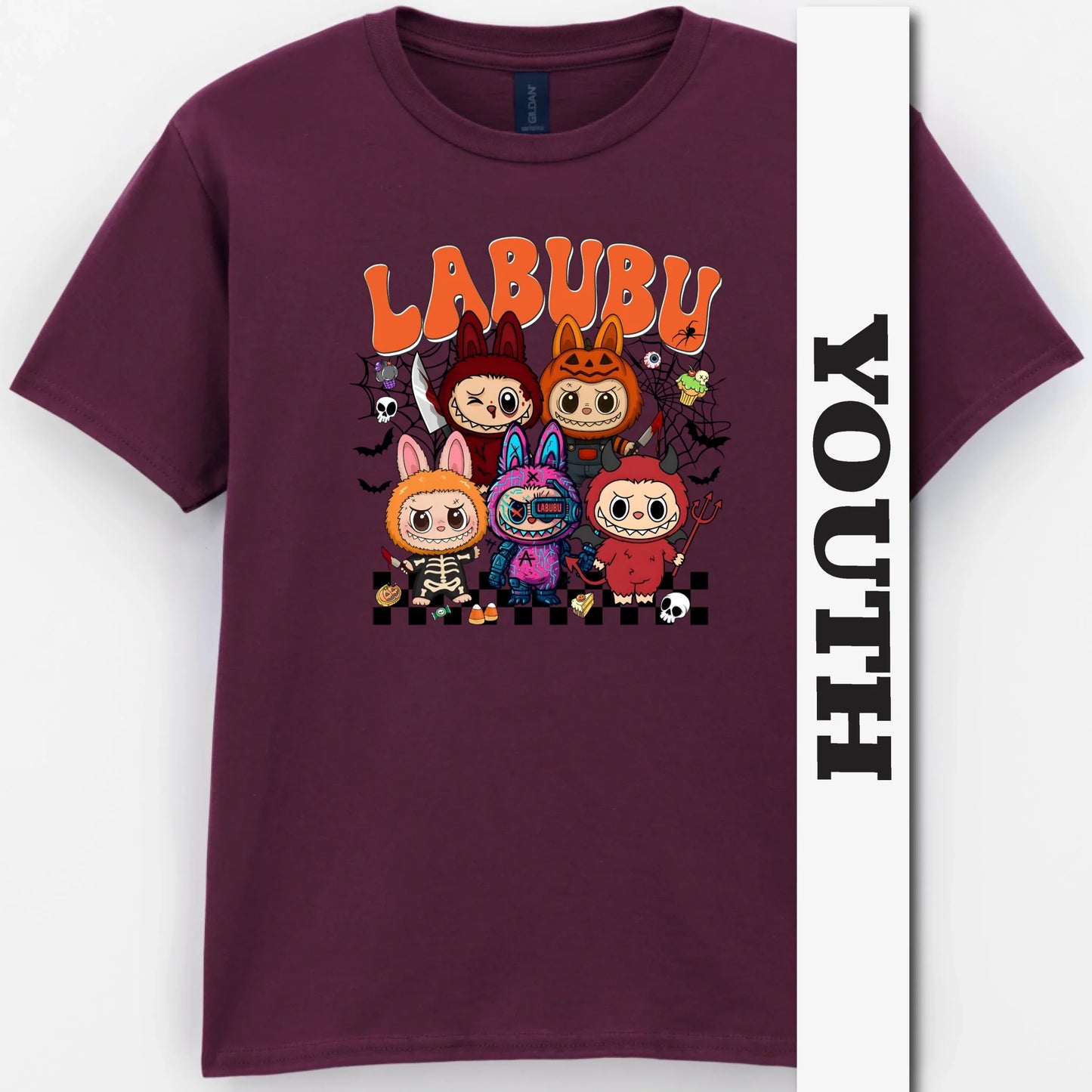 A Labubu Halloween Youth Shirt