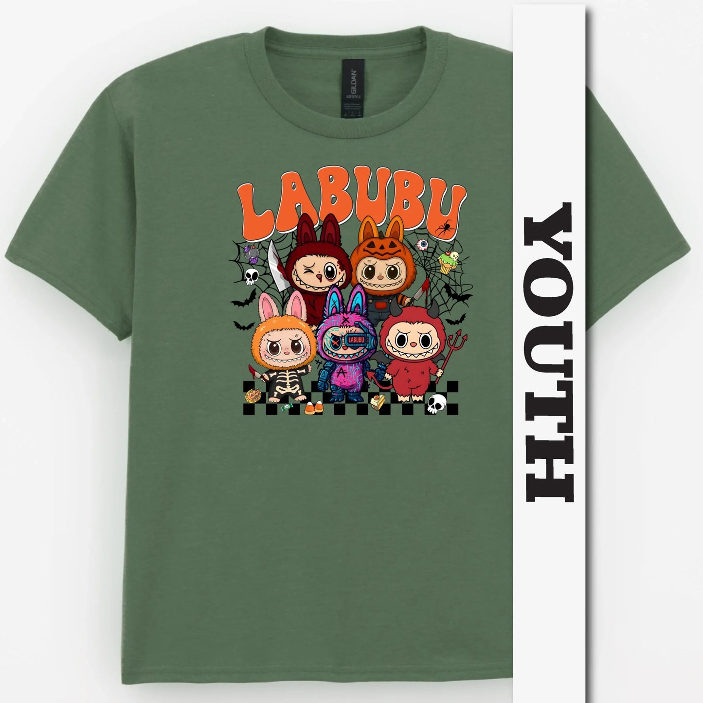 A Labubu Halloween Youth Shirt