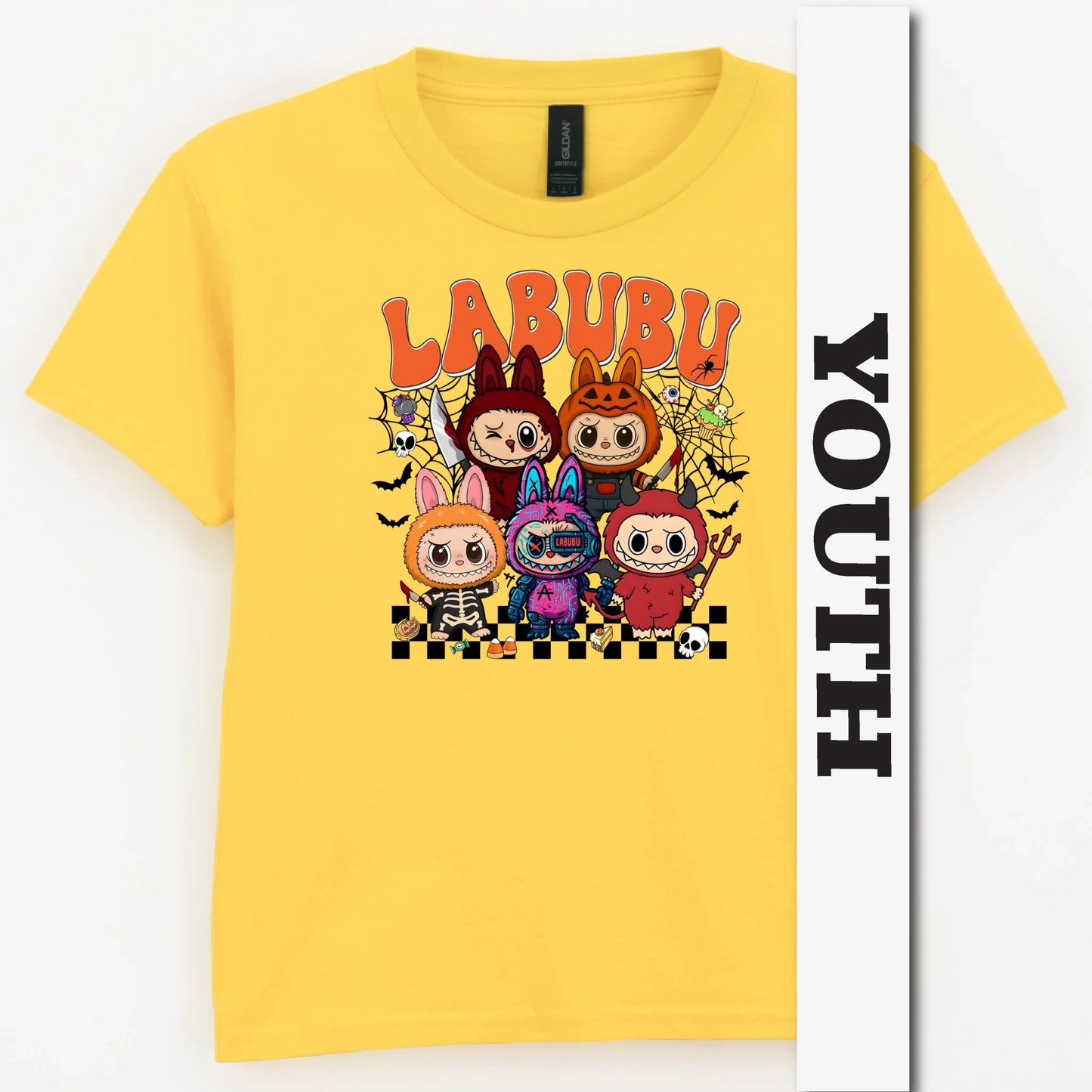 A Labubu Halloween Youth Shirt