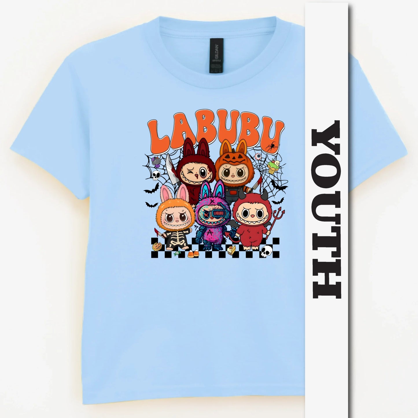 A Labubu Halloween Youth Shirt