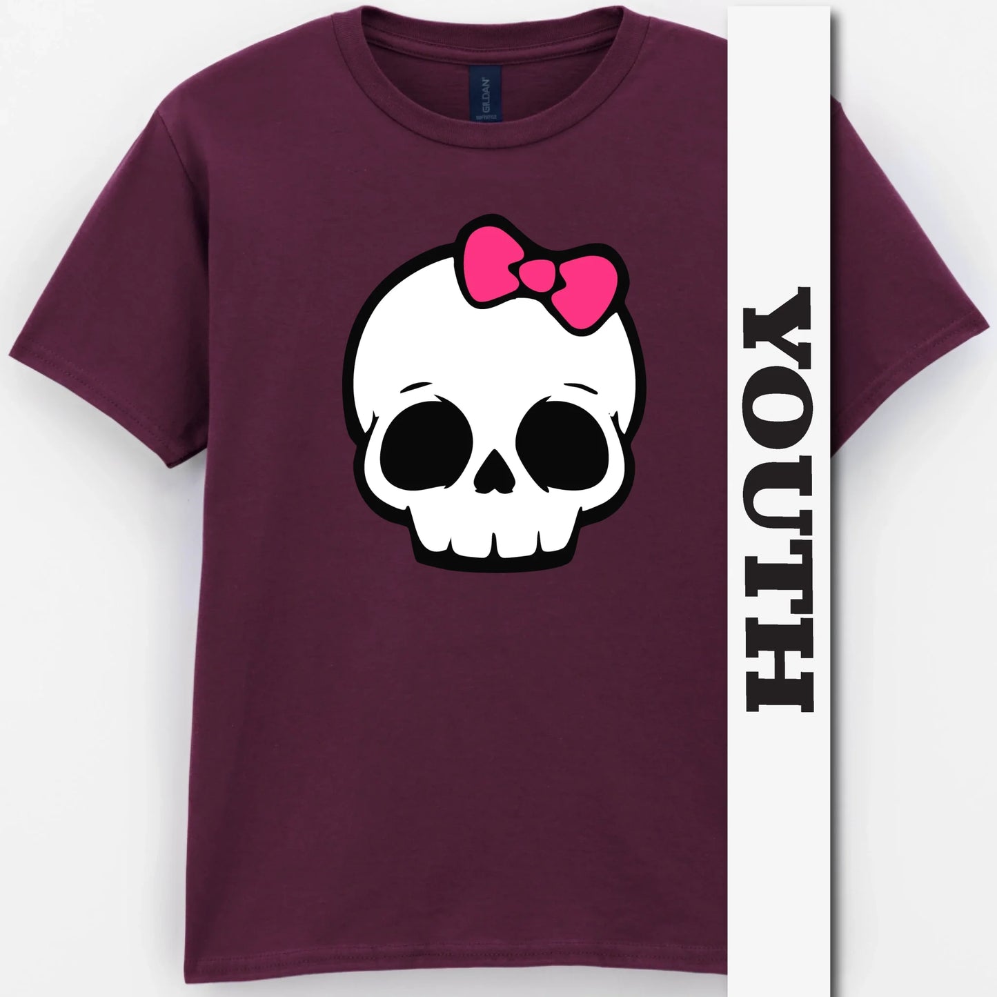 Skull Girl Youth Shirt