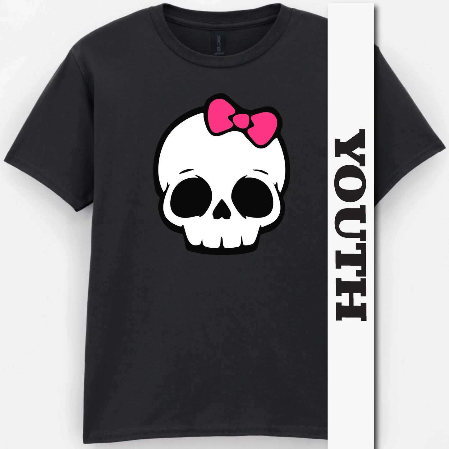 Skull Girl Youth Shirt