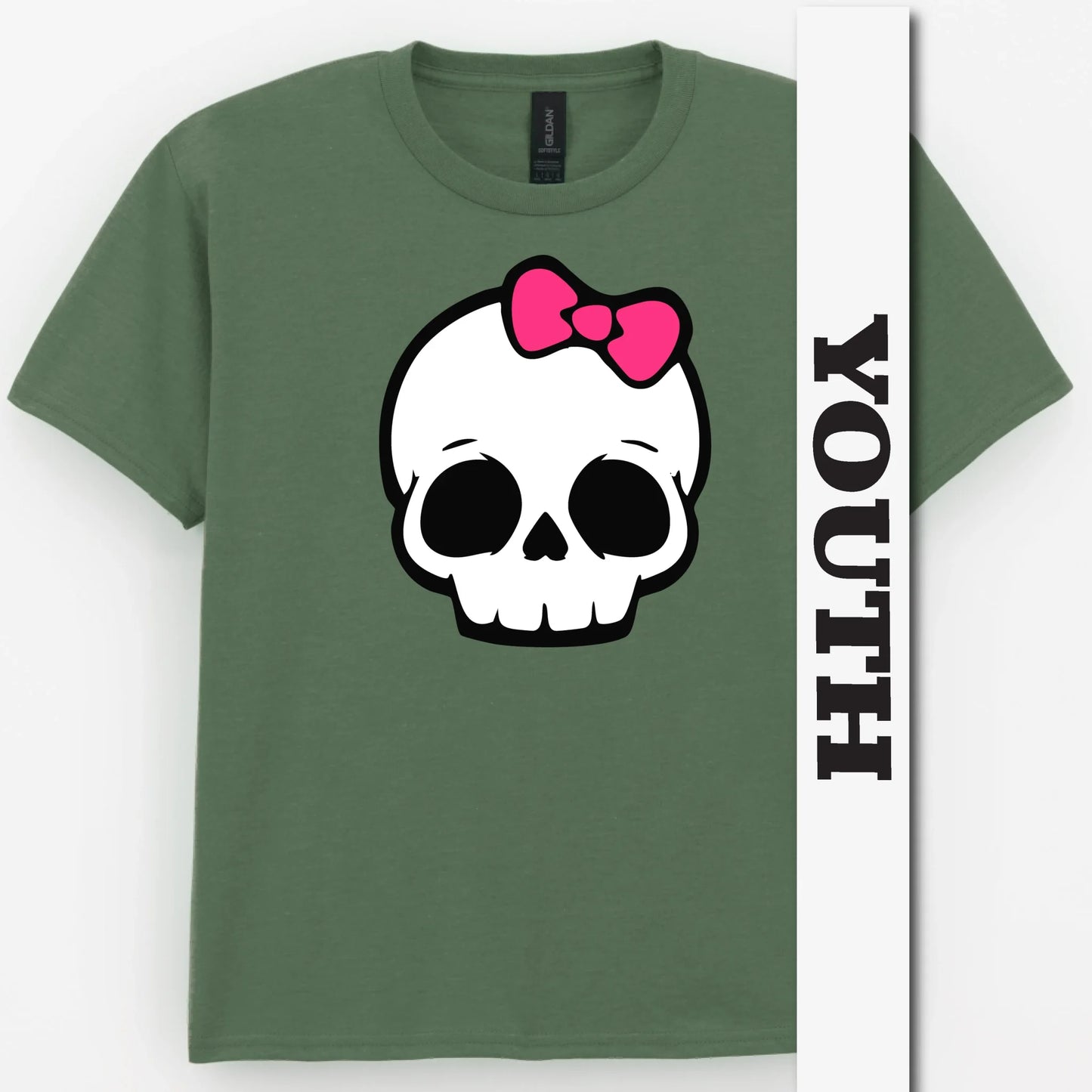 Skull Girl Youth Shirt