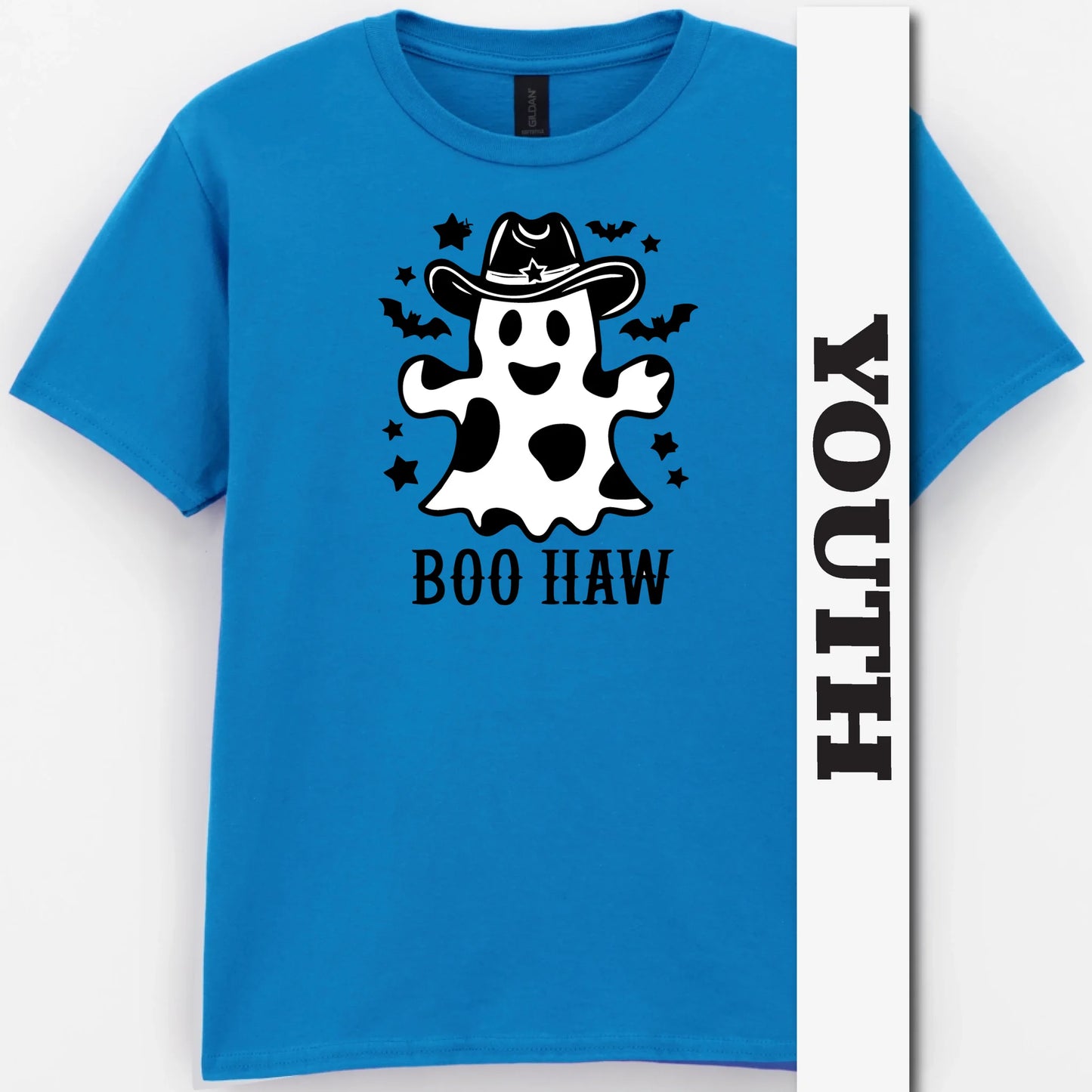 "BOO HAW" Ghost Youth Shirt