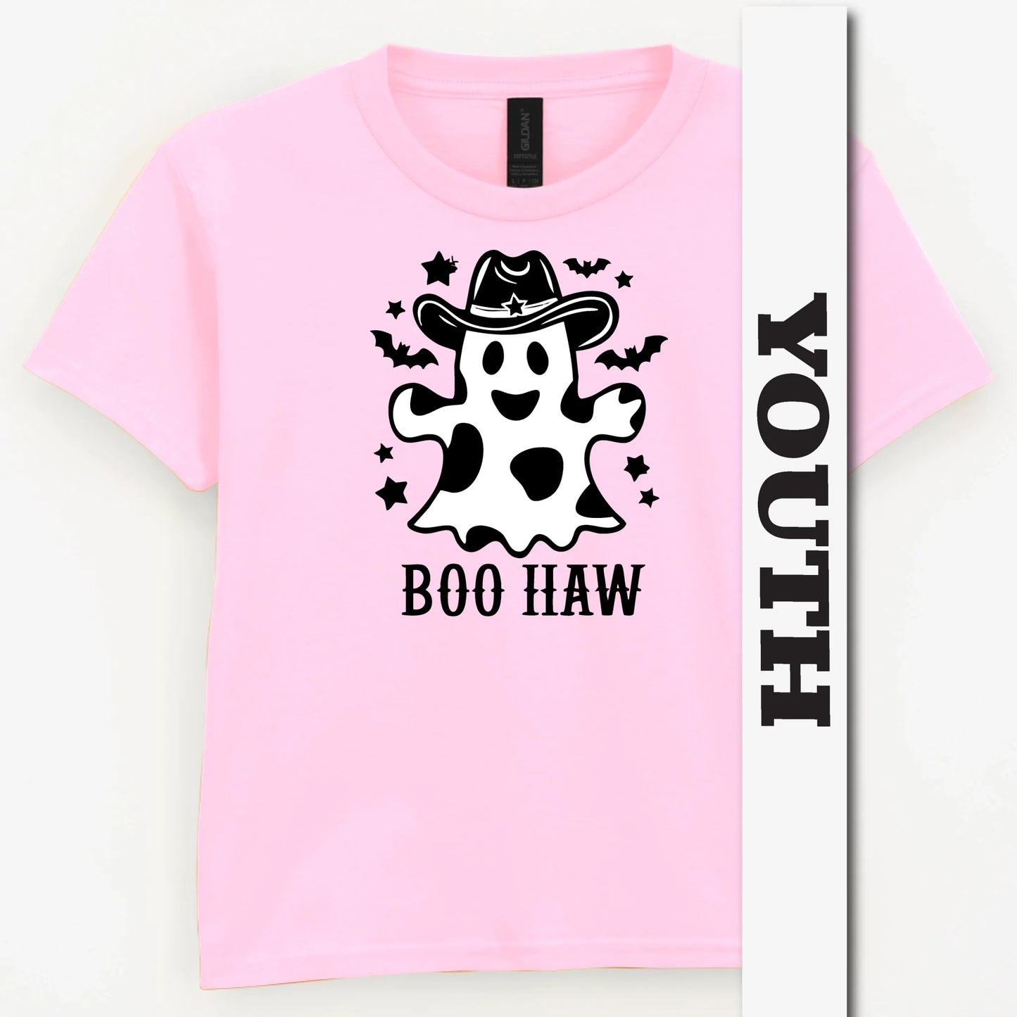 "BOO HAW" Ghost Youth Shirt