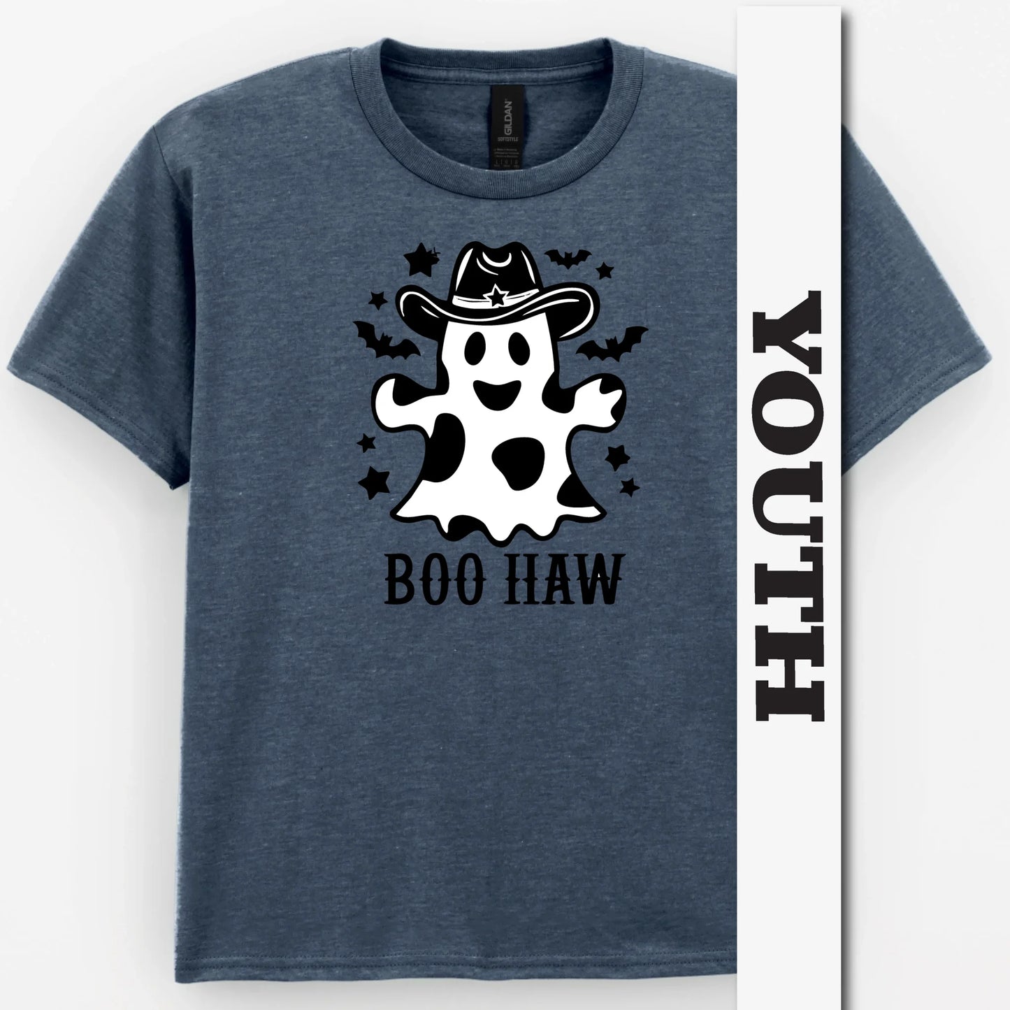 "BOO HAW" Ghost Youth Shirt