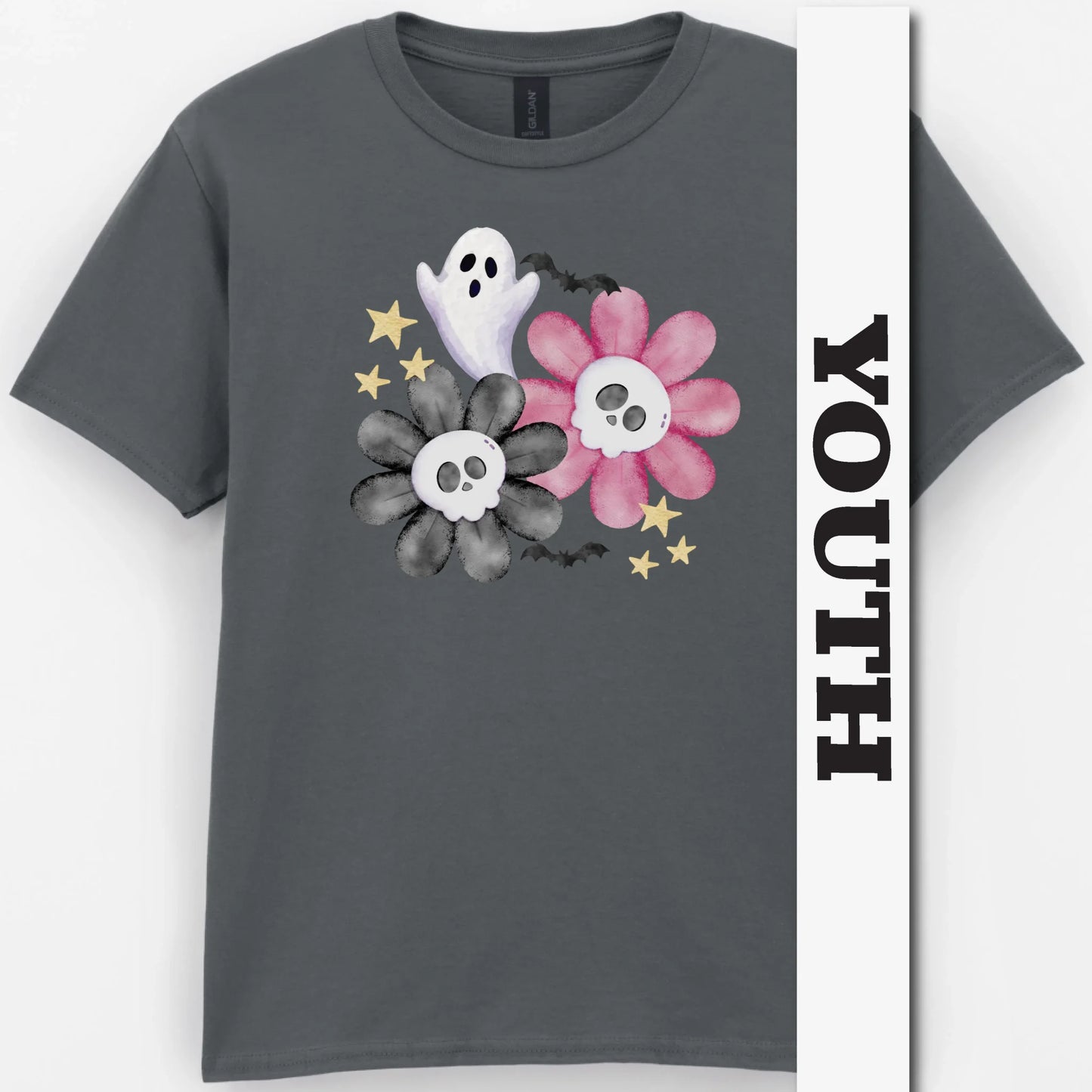Watercolor Spooky Youth Shirt