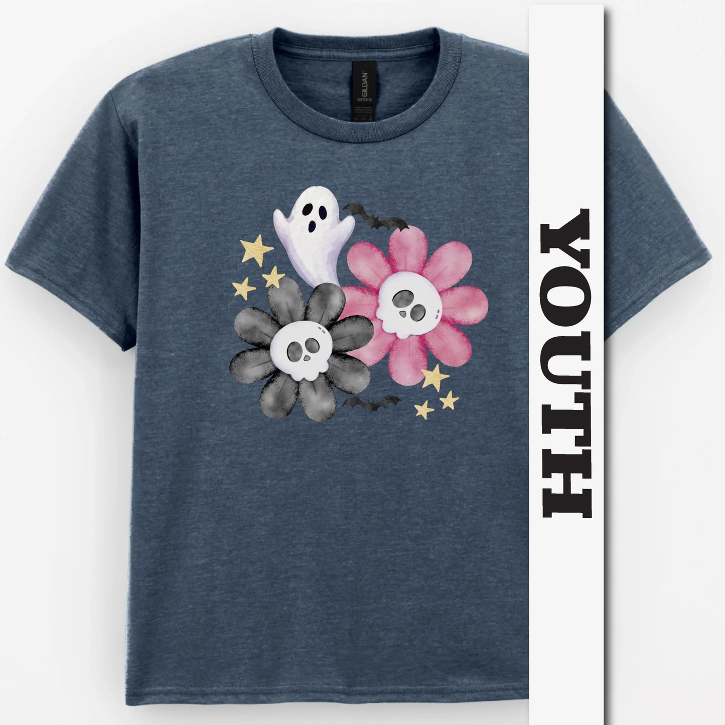Watercolor Spooky Youth Shirt