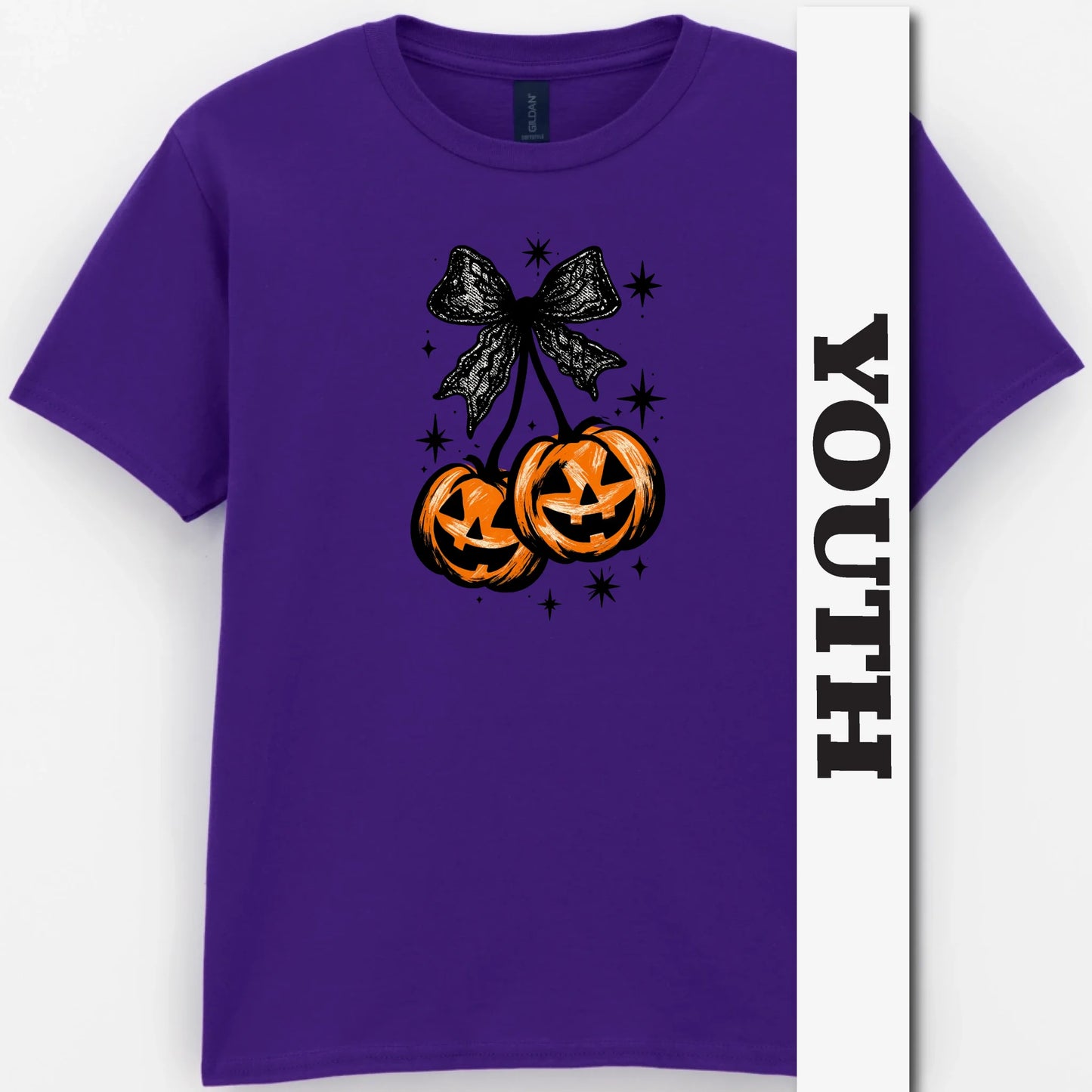 Pumpkin Cherries Youth Shirt