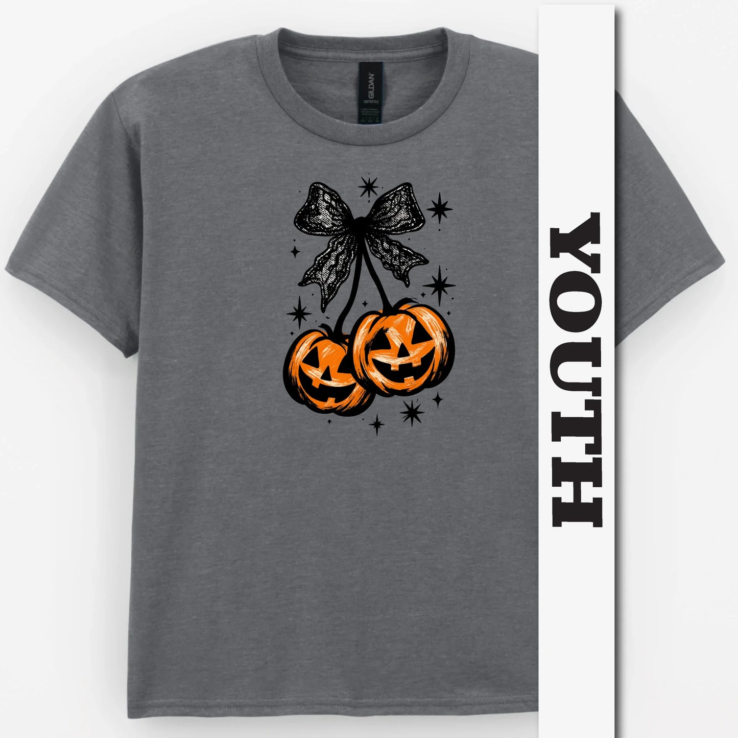 Pumpkin Cherries Youth Shirt