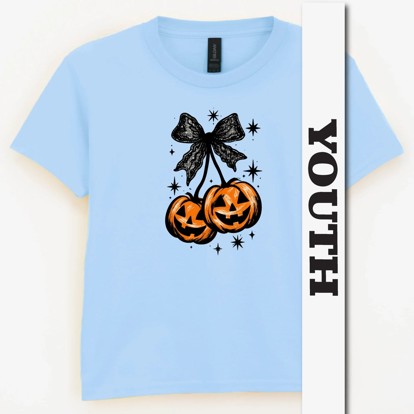 Pumpkin Cherries Youth Shirt