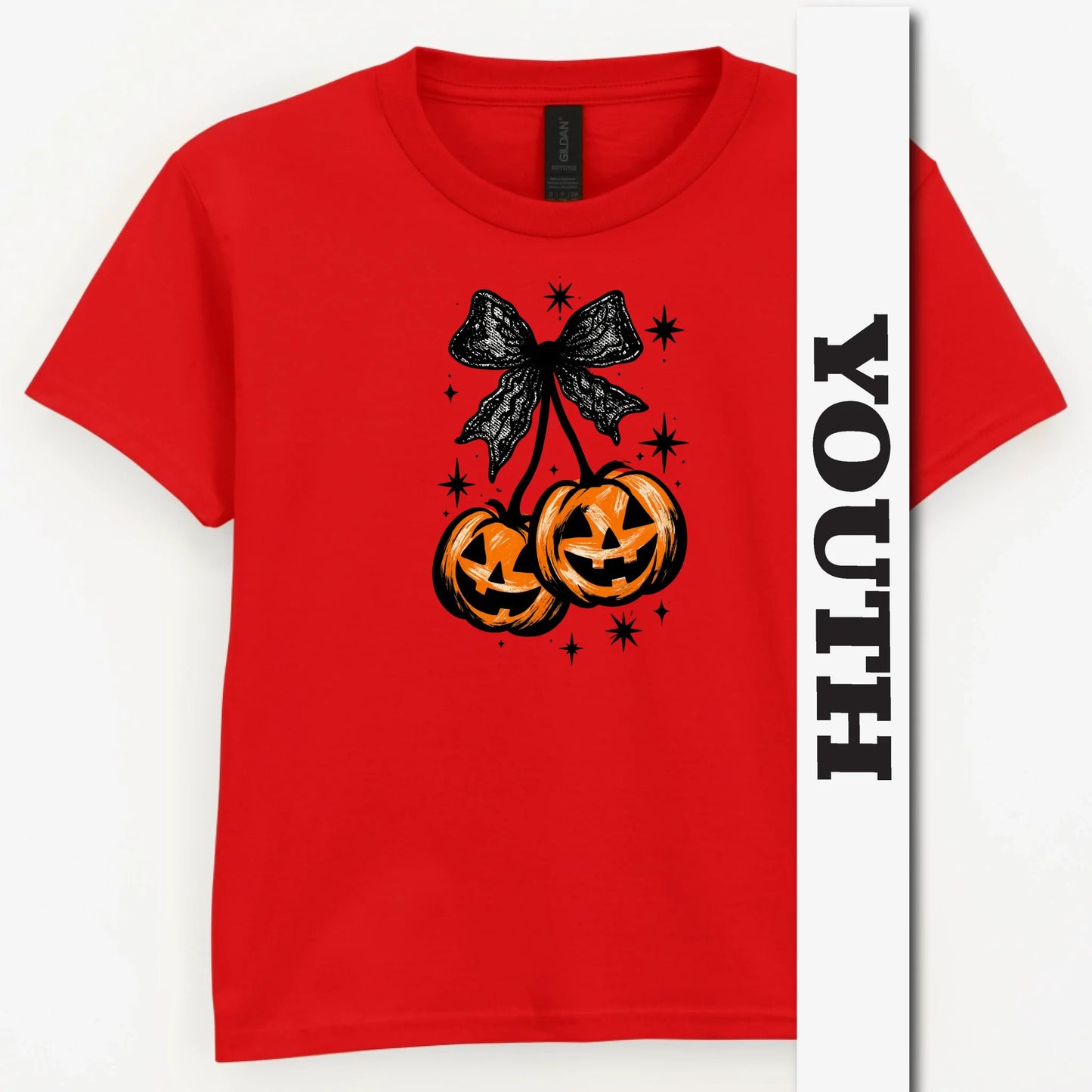 Pumpkin Cherries Youth Shirt