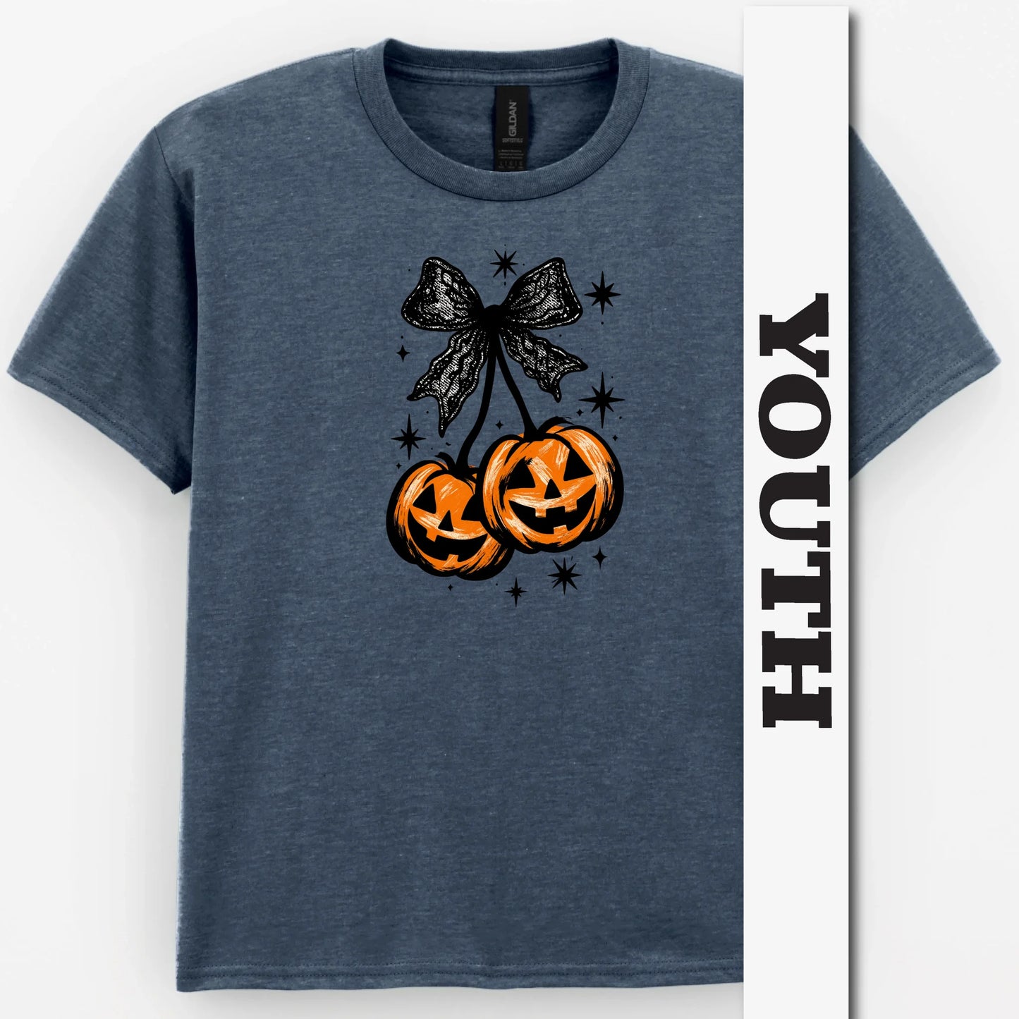 Pumpkin Cherries Youth Shirt