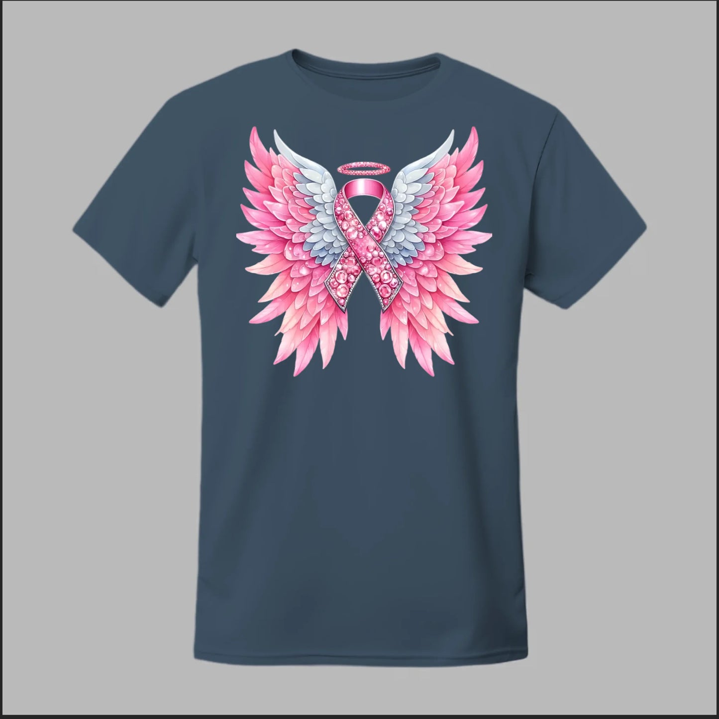 Front Heather Navy