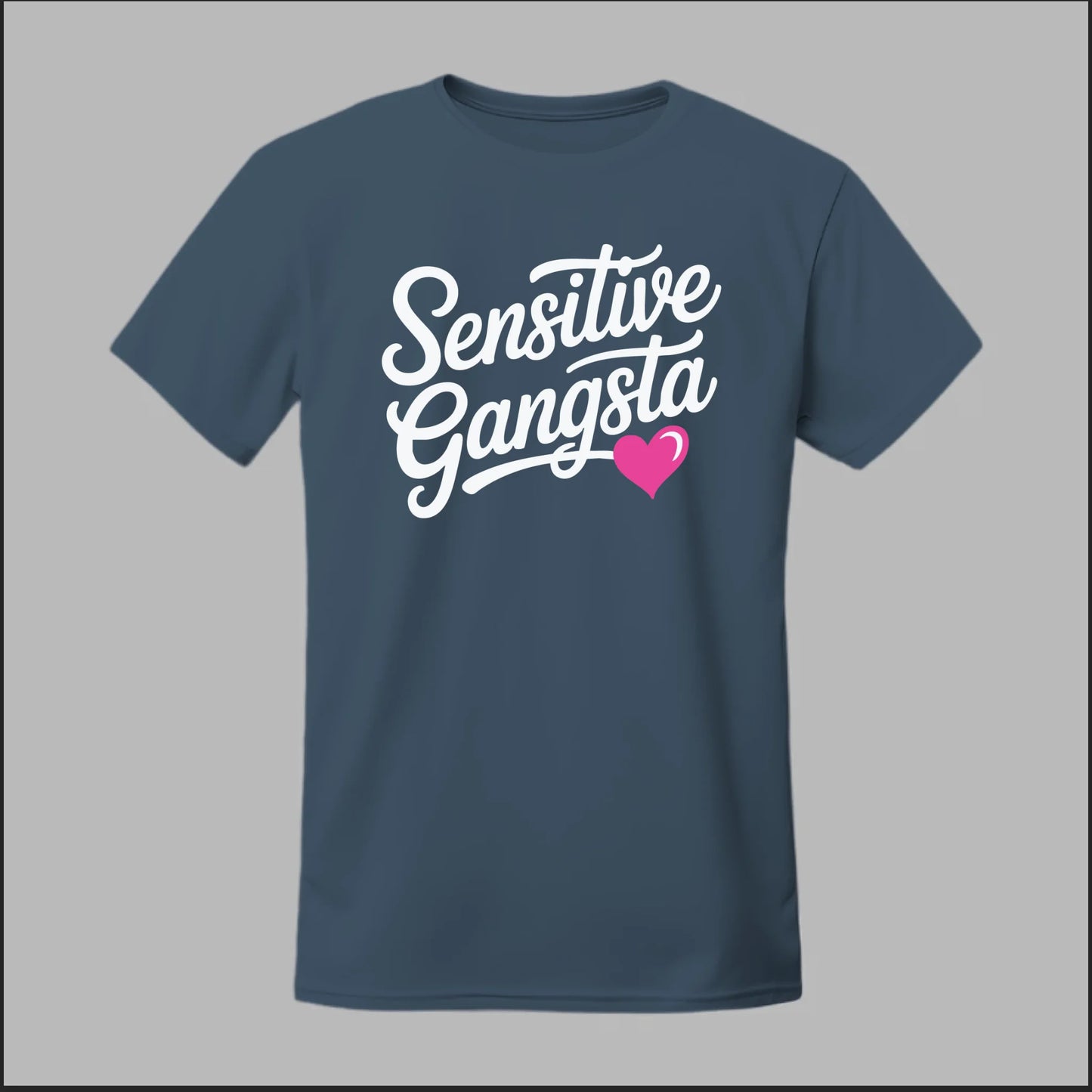 Front Heather Navy