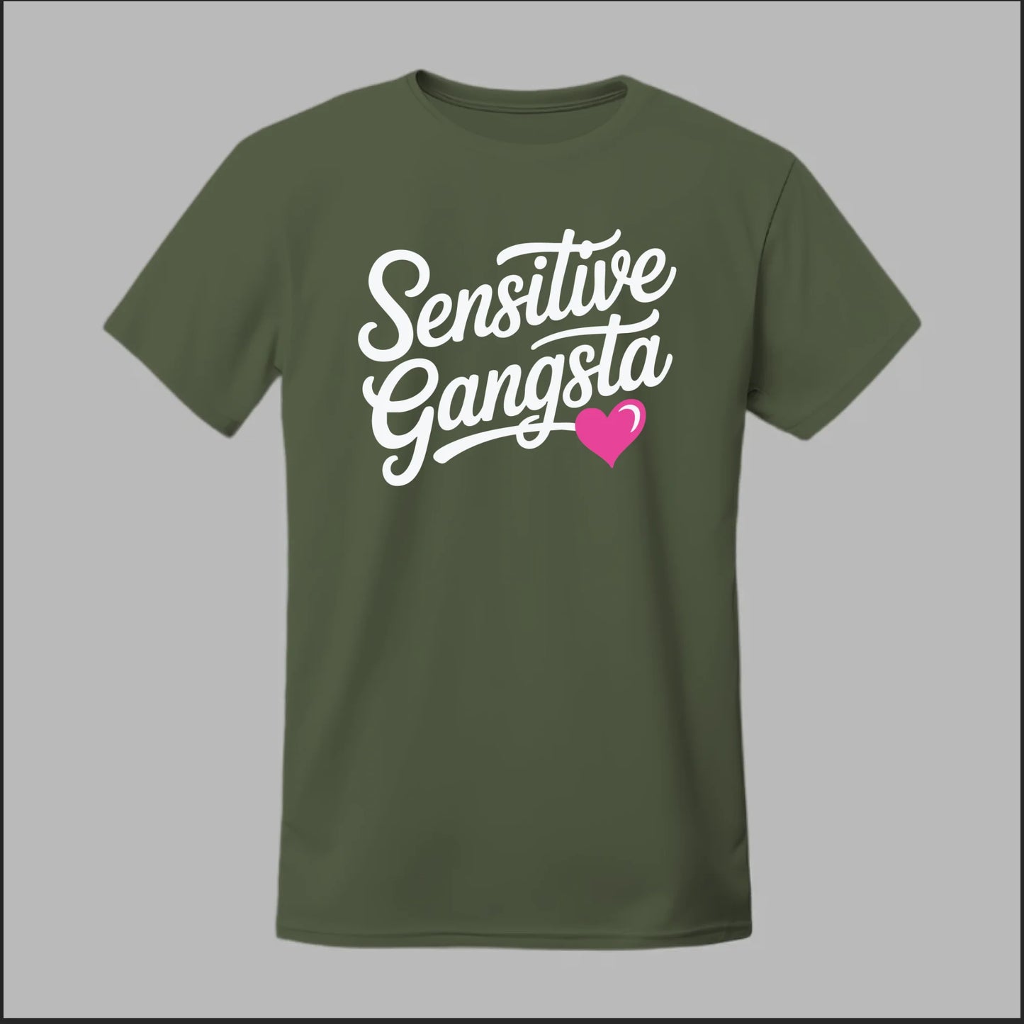 Front Military Green