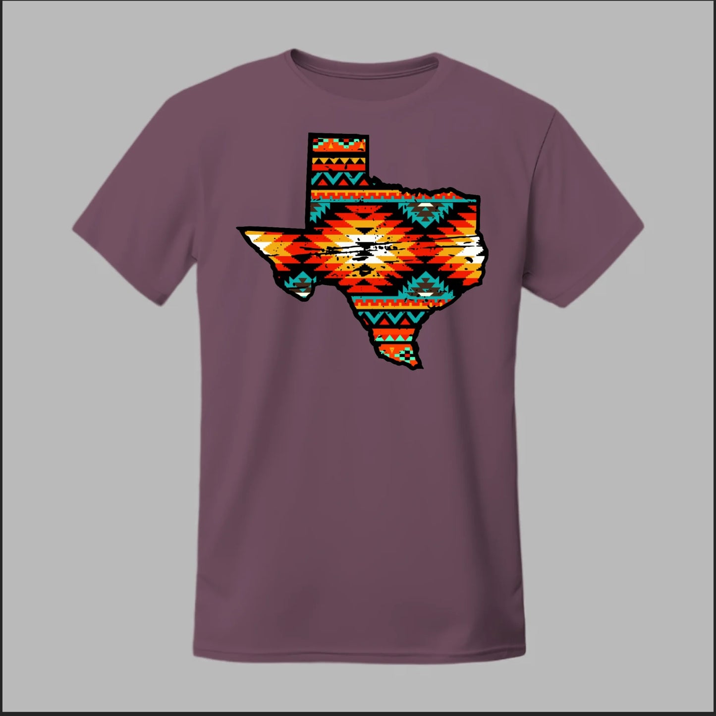 Front Heather Maroon