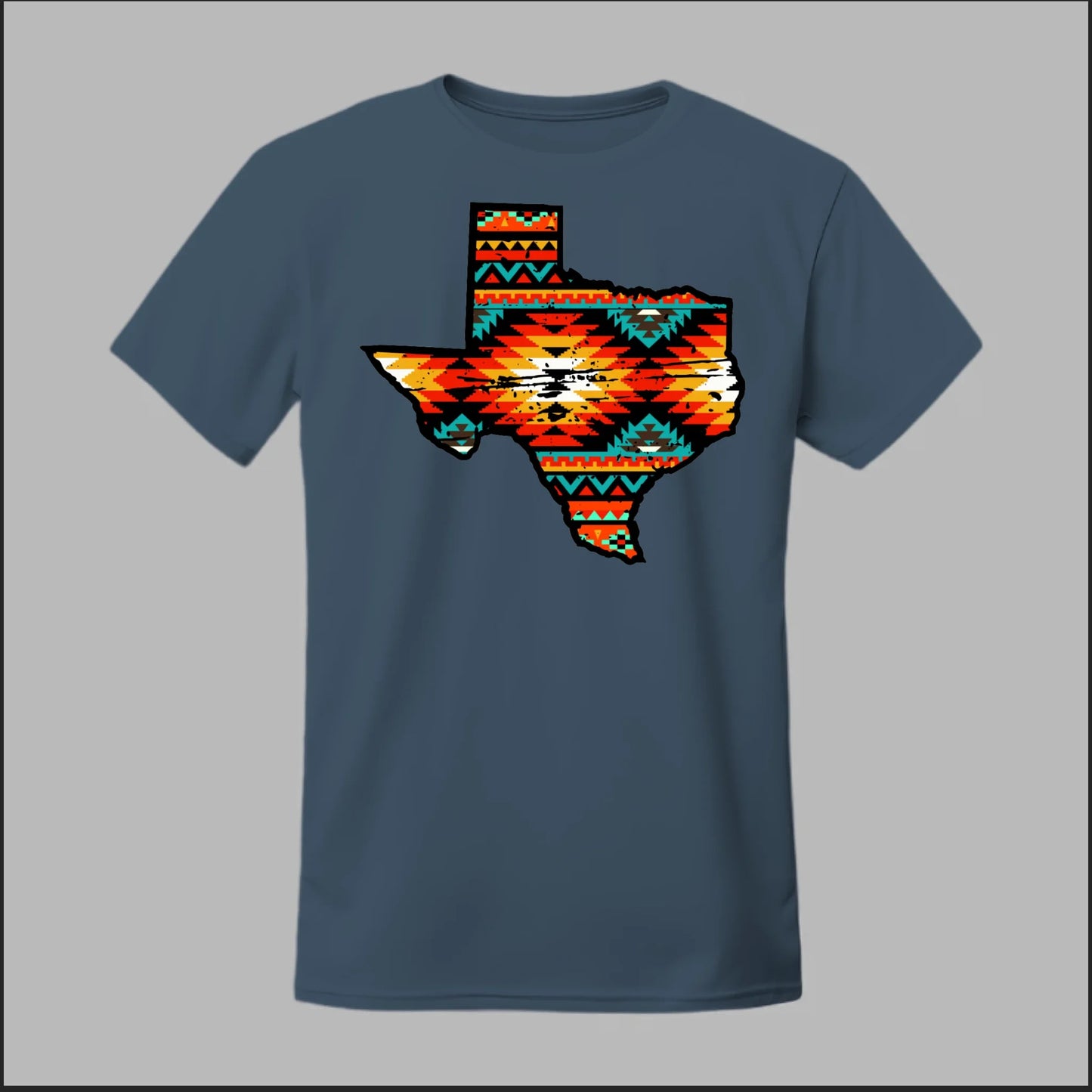 Front Heather Navy