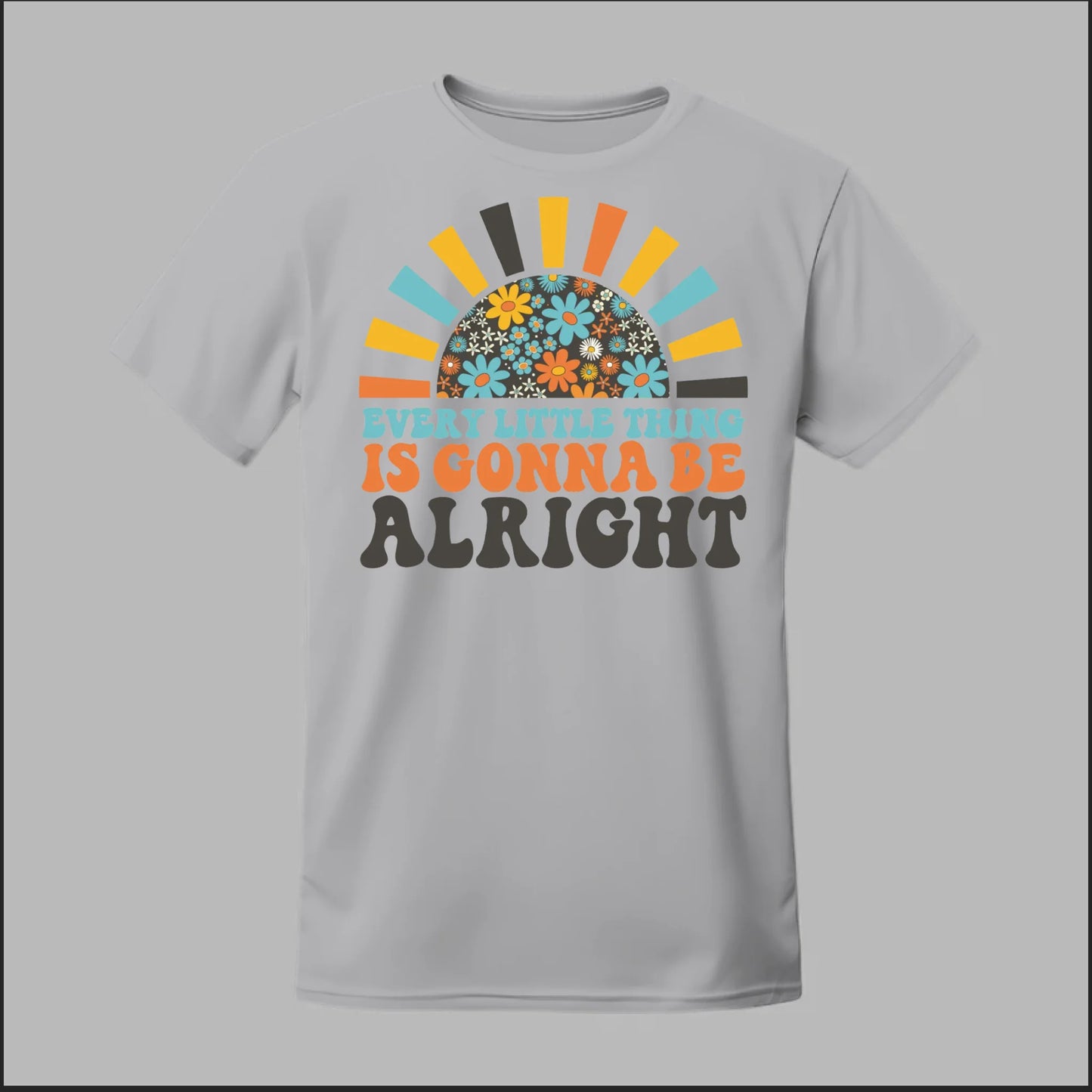 Front Ring Spun Sport Grey