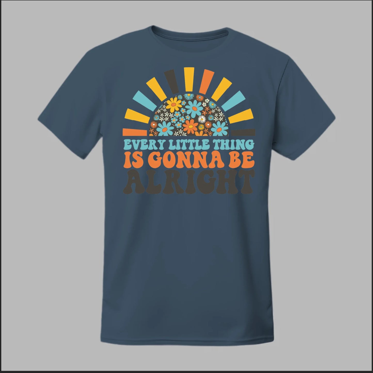 Front Heather Navy