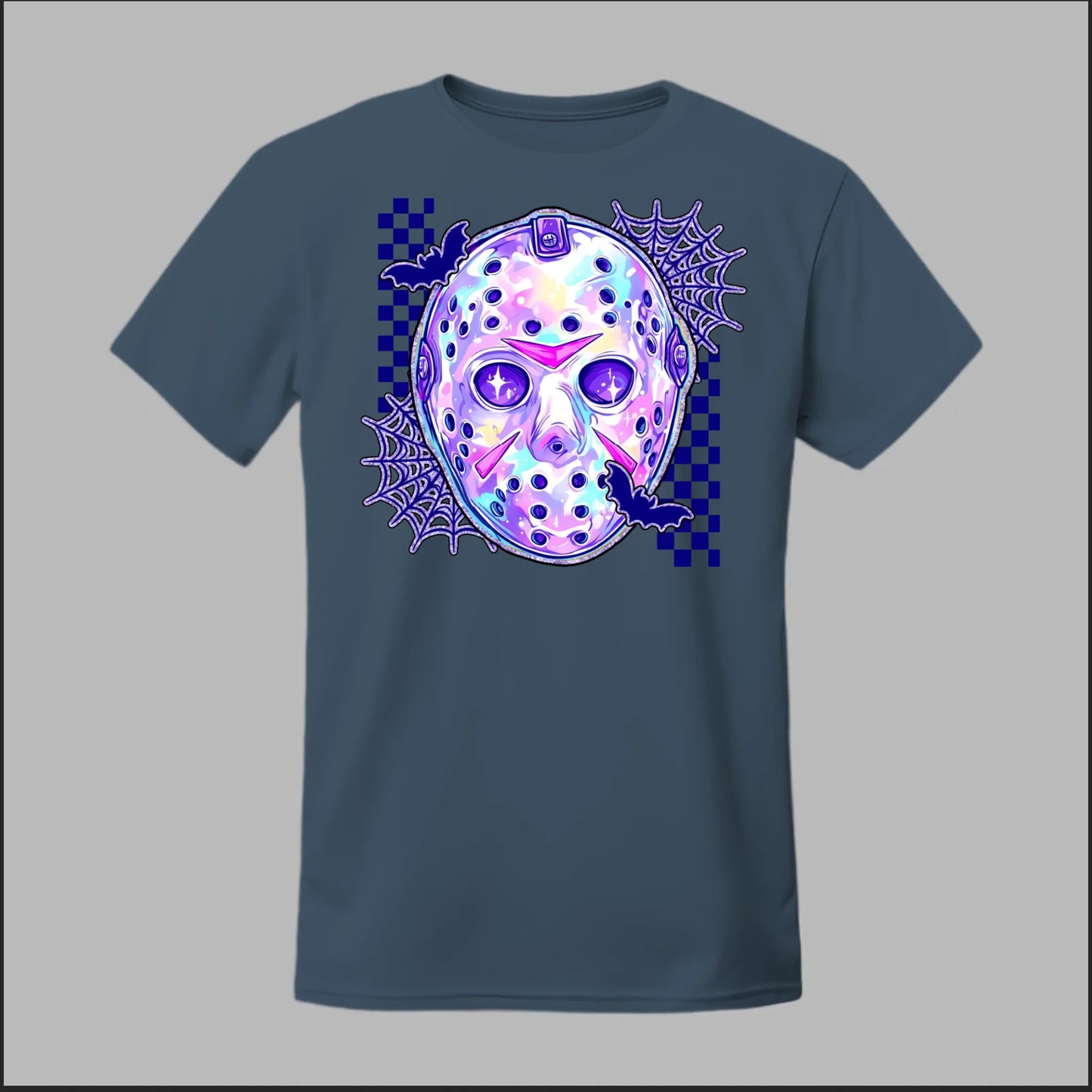 Front Heather Navy