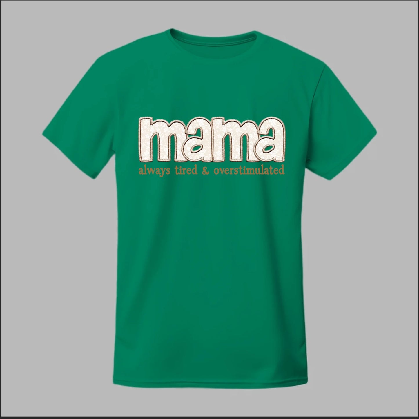 Front Kelly Green