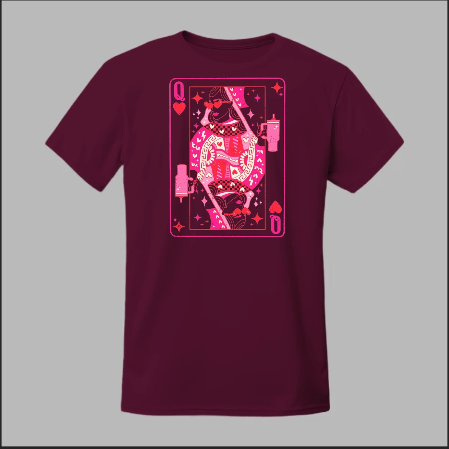 Queen of Hearts Boujee Tee