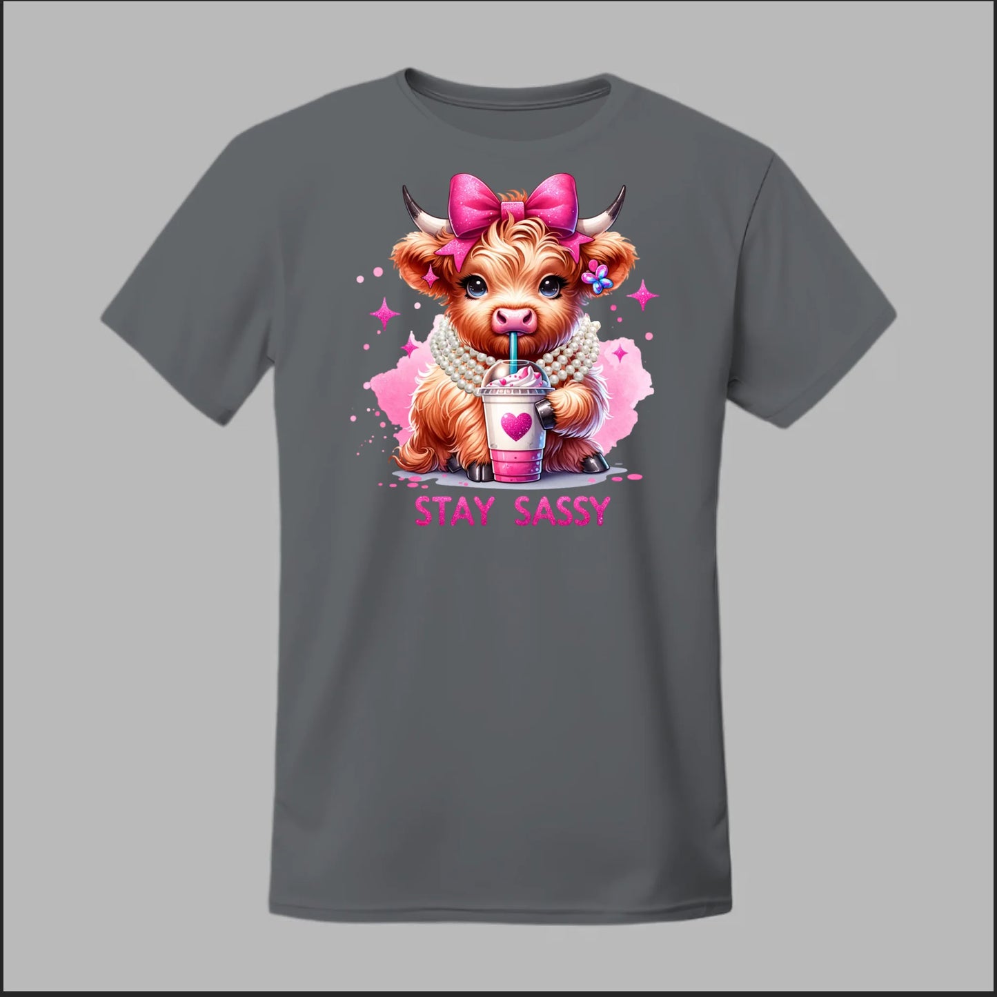 Stay Sassy Highland Tee