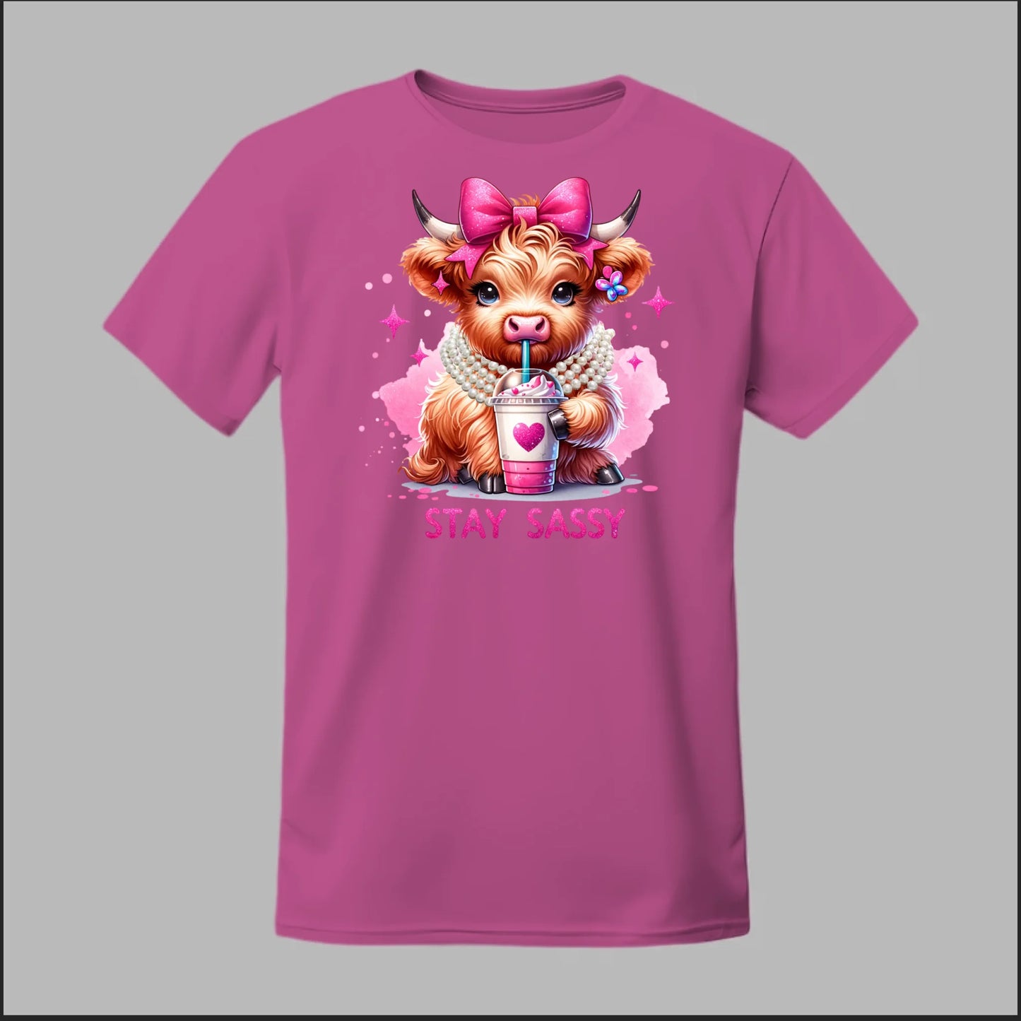 Stay Sassy Highland Tee