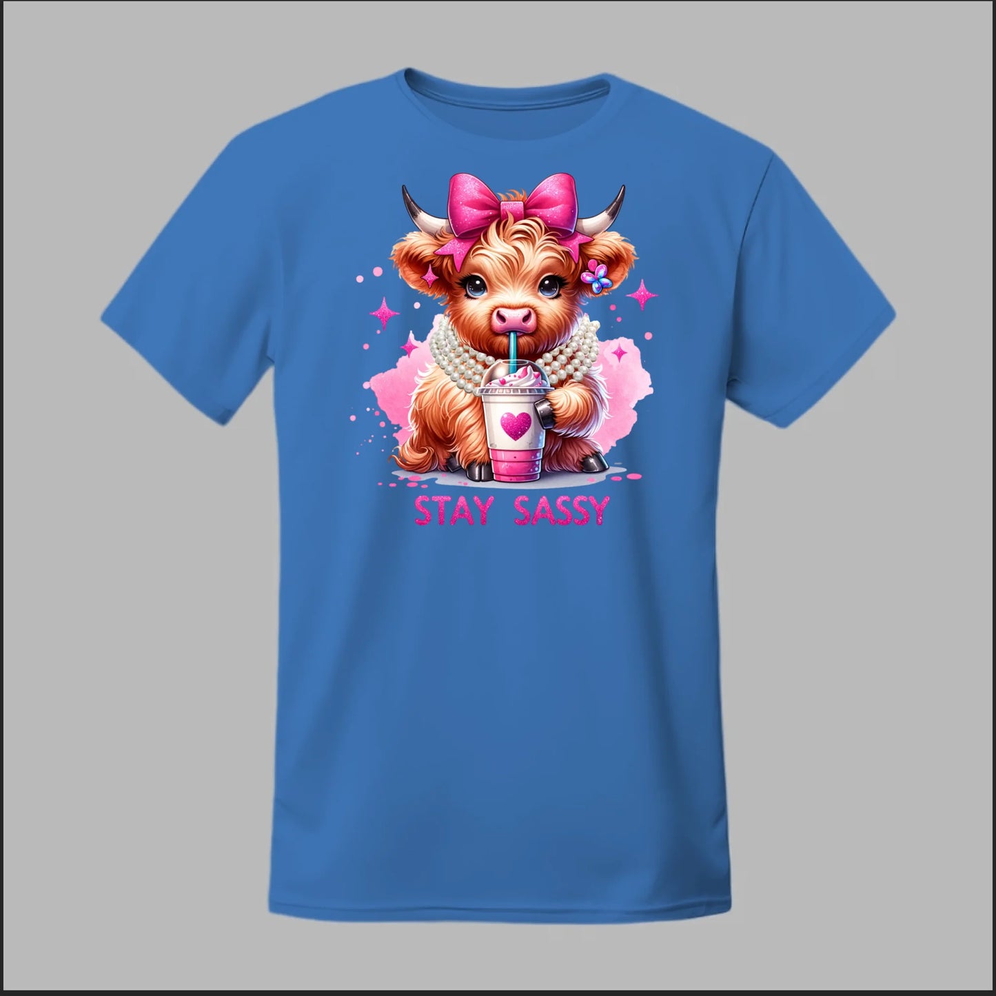 Stay Sassy Highland Tee