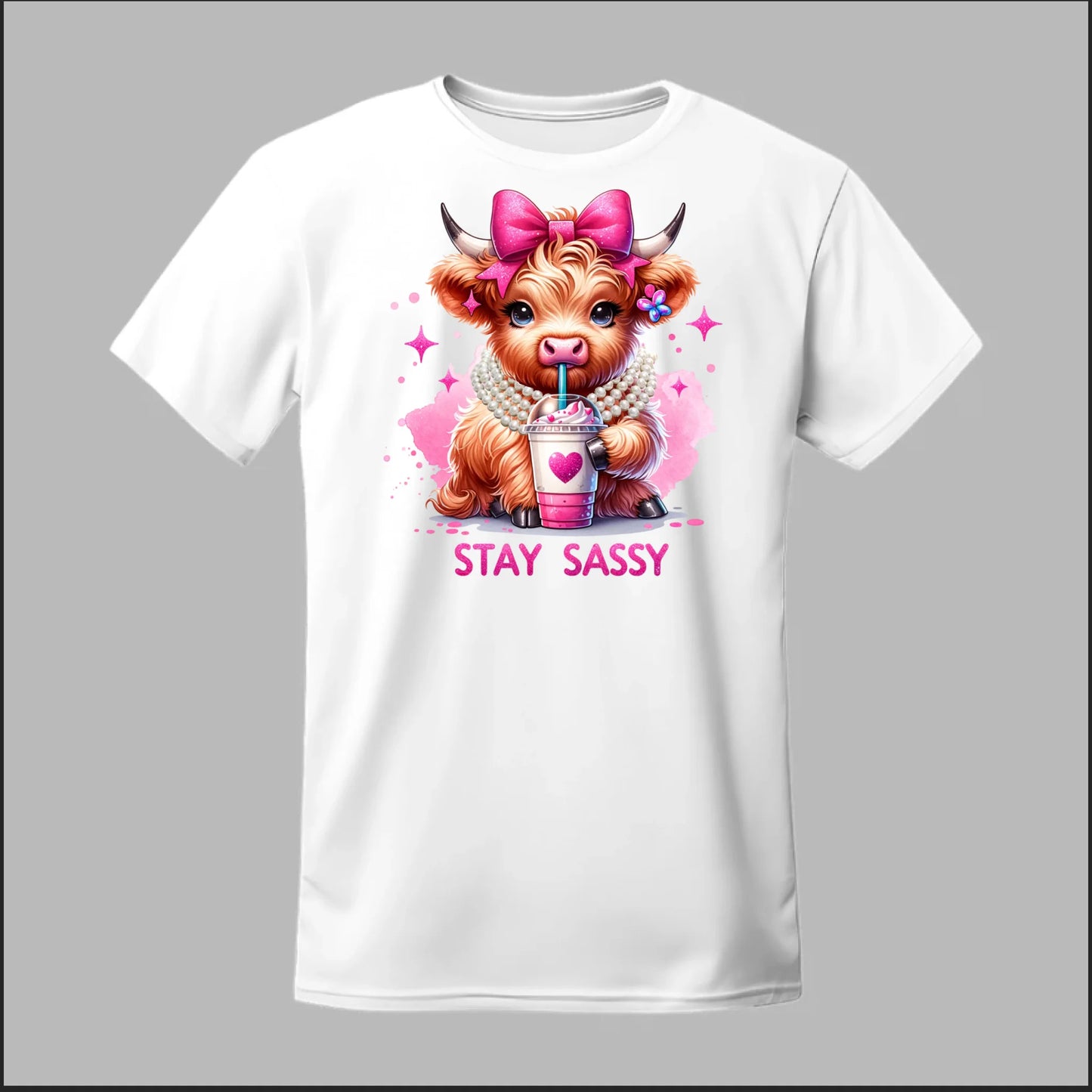 Stay Sassy Highland Tee