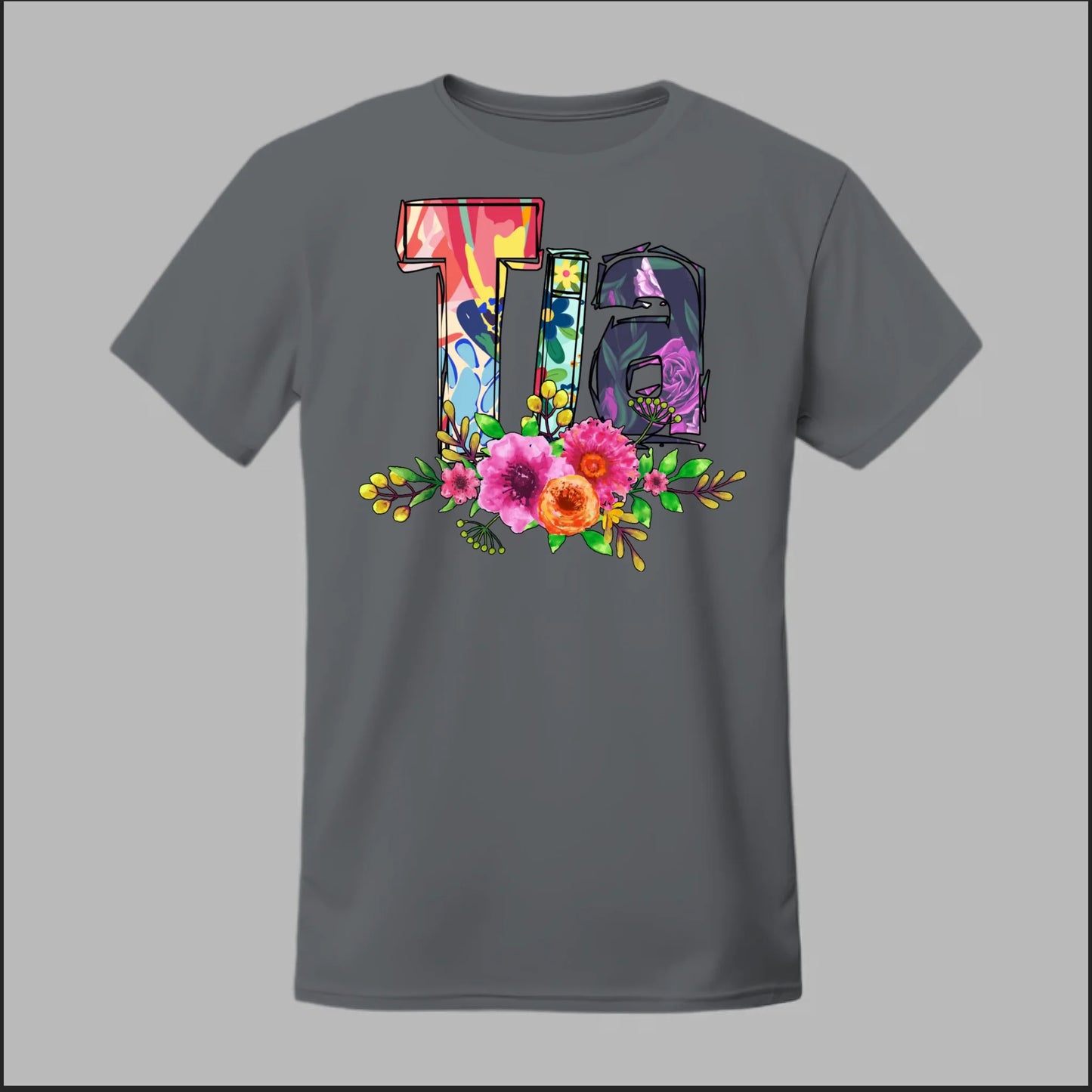Floral Tía Tee
