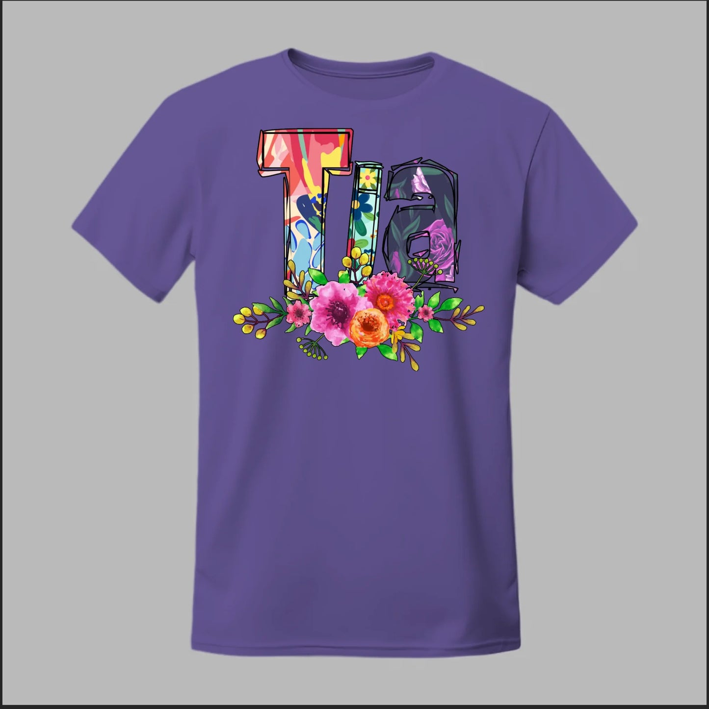 Floral Tía Tee