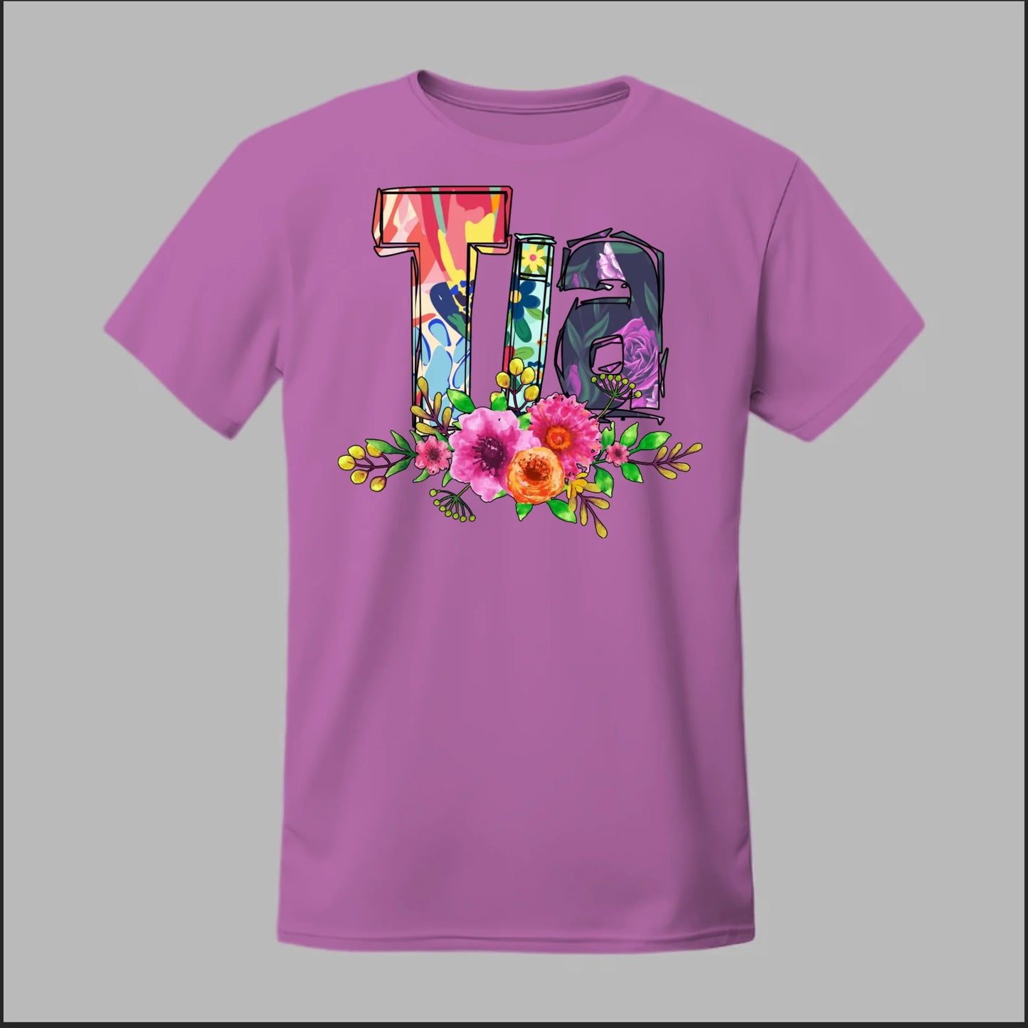 Floral Tía Tee