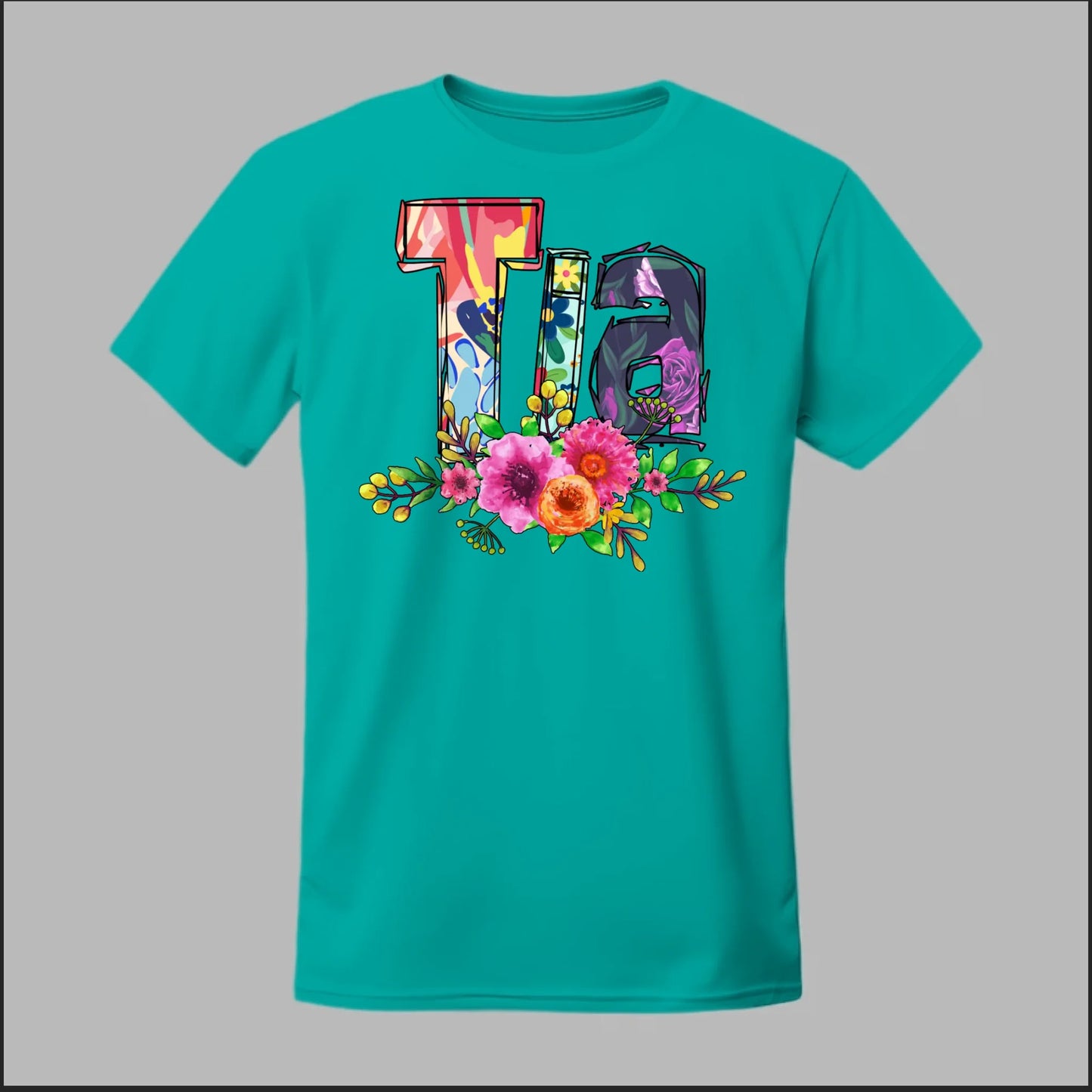 Floral Tía Tee