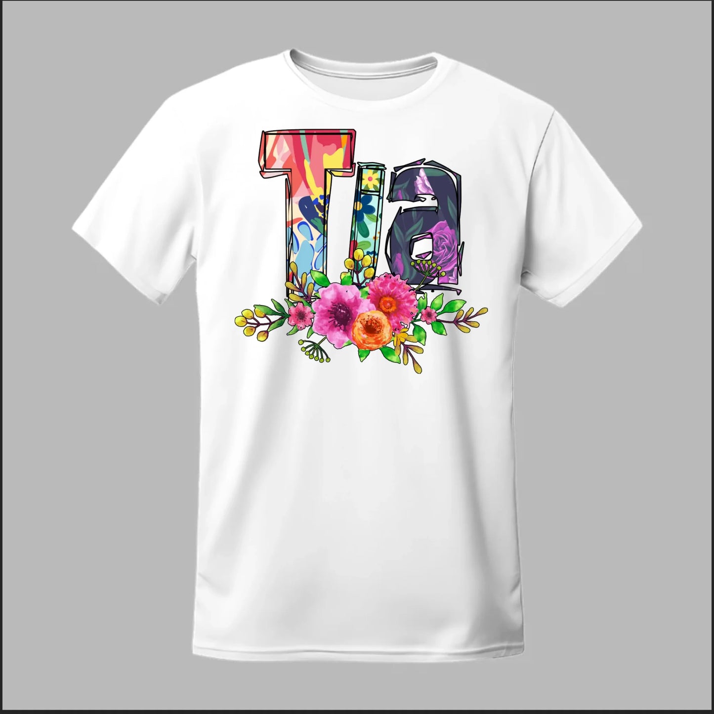 Floral Tía Tee