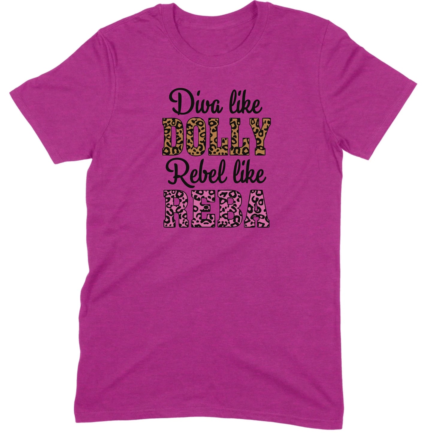Diva Like Dolly Rebel Like Reba Tee