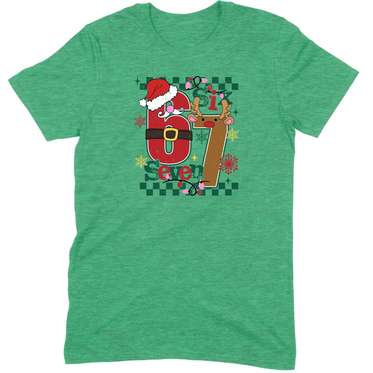 67 Santa & Reindeer Tee