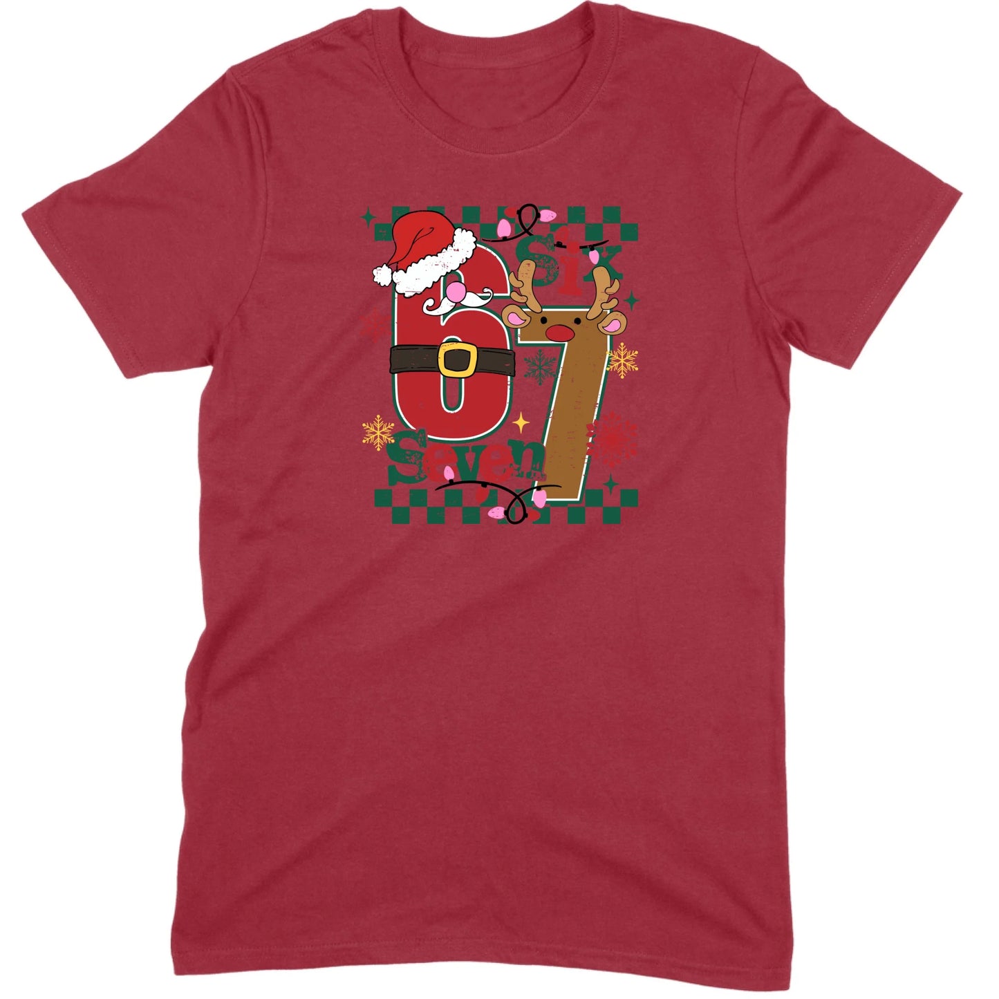 67 Santa & Reindeer Tee