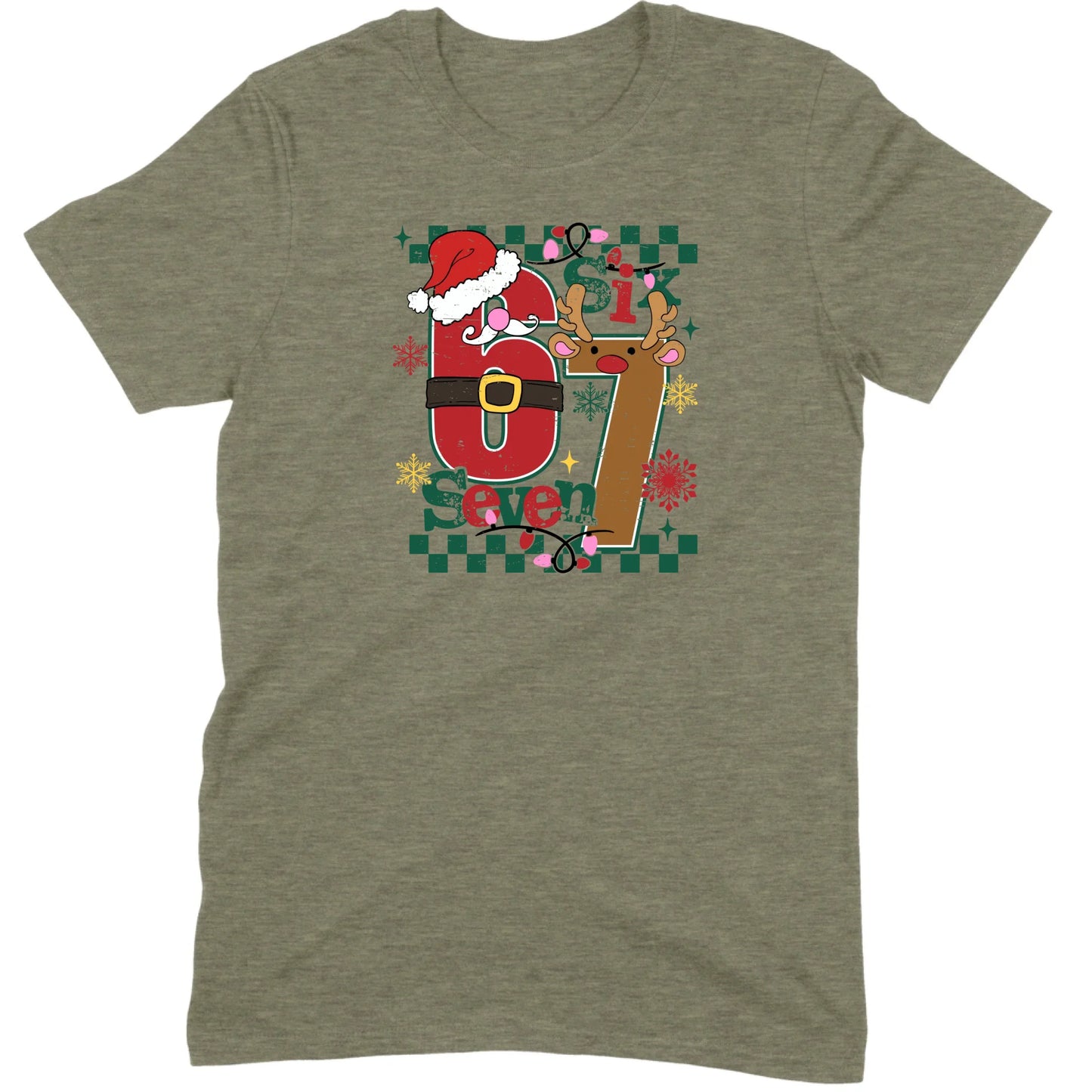67 Santa & Reindeer Tee