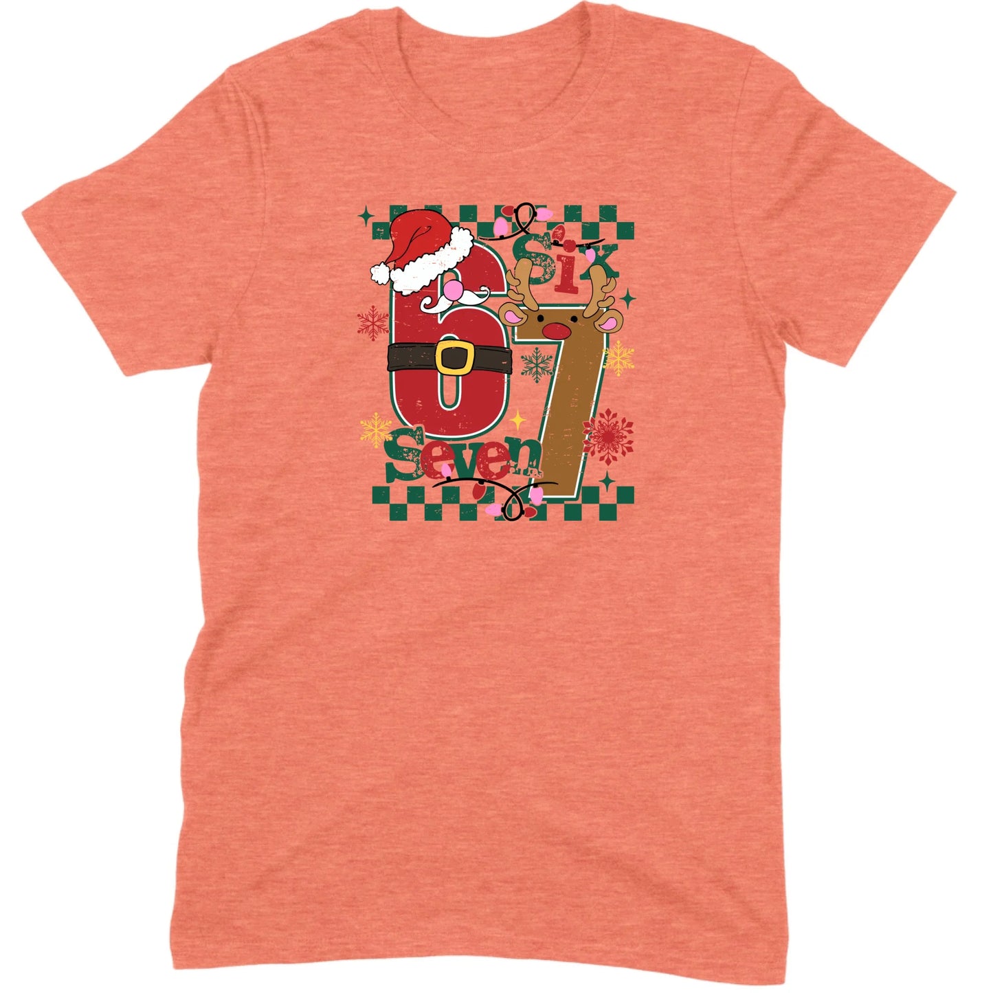 67 Santa & Reindeer Tee