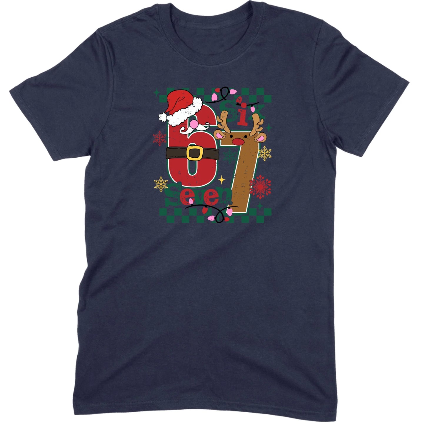 67 Santa & Reindeer Tee