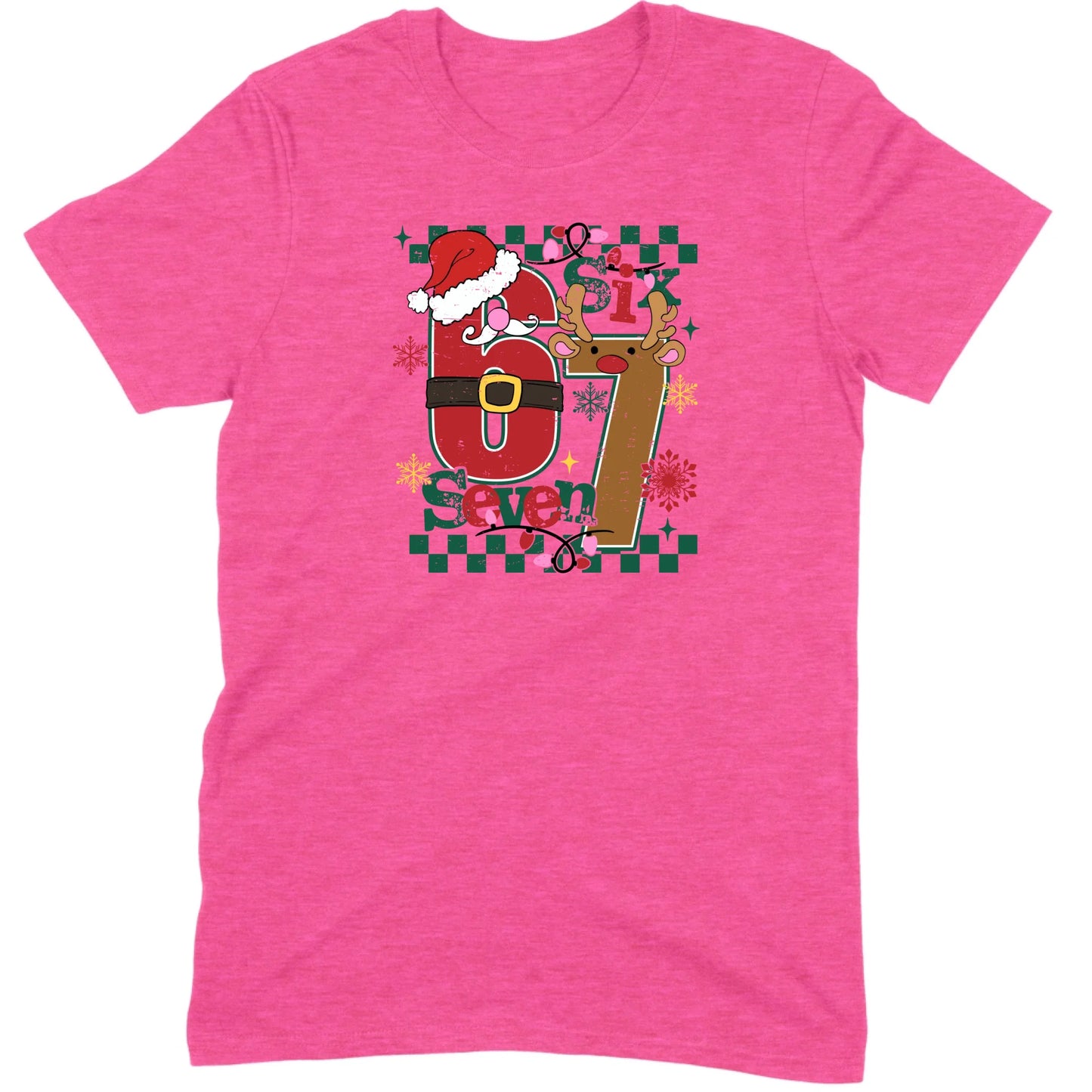 67 Santa & Reindeer Tee
