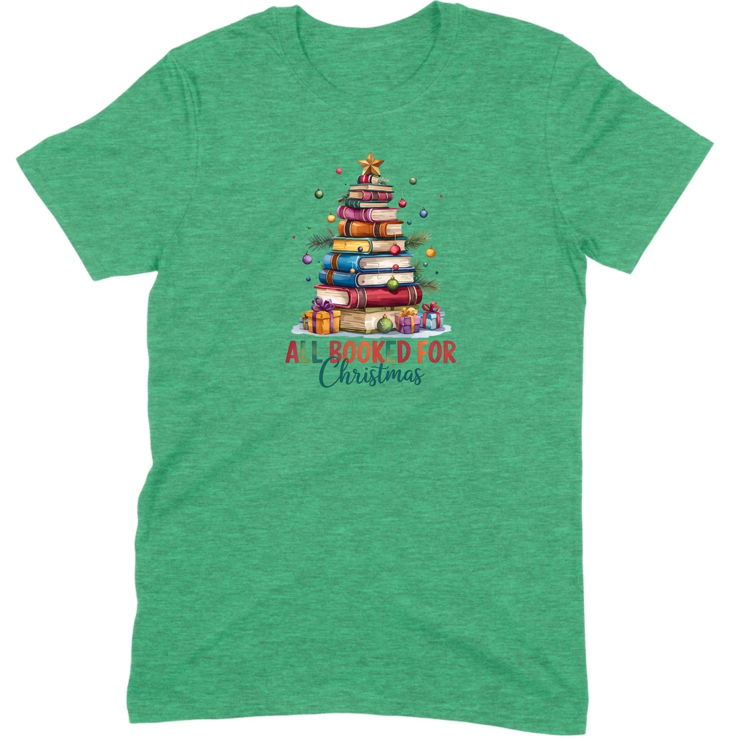 All Booked for Christmas Tee