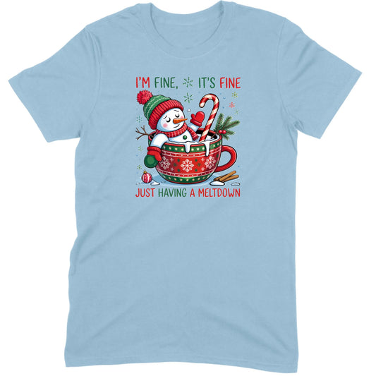 Snowman Meltdown Tee